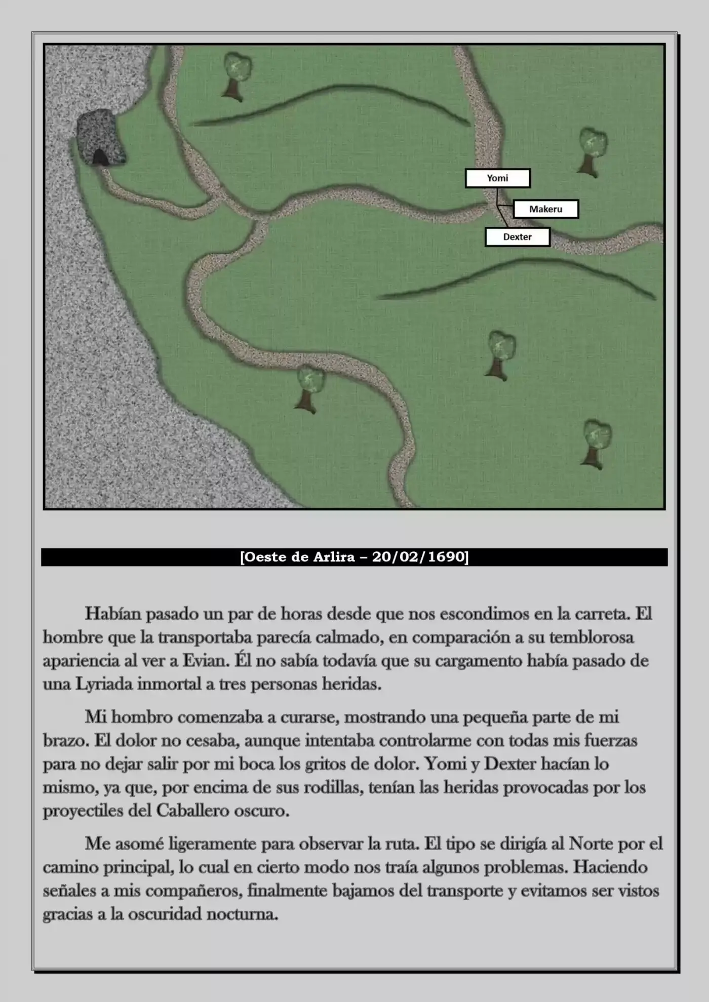 Monochrome Cross - Remade (Novela) - Capítulo 20 - Página 8 - LectorTMOo