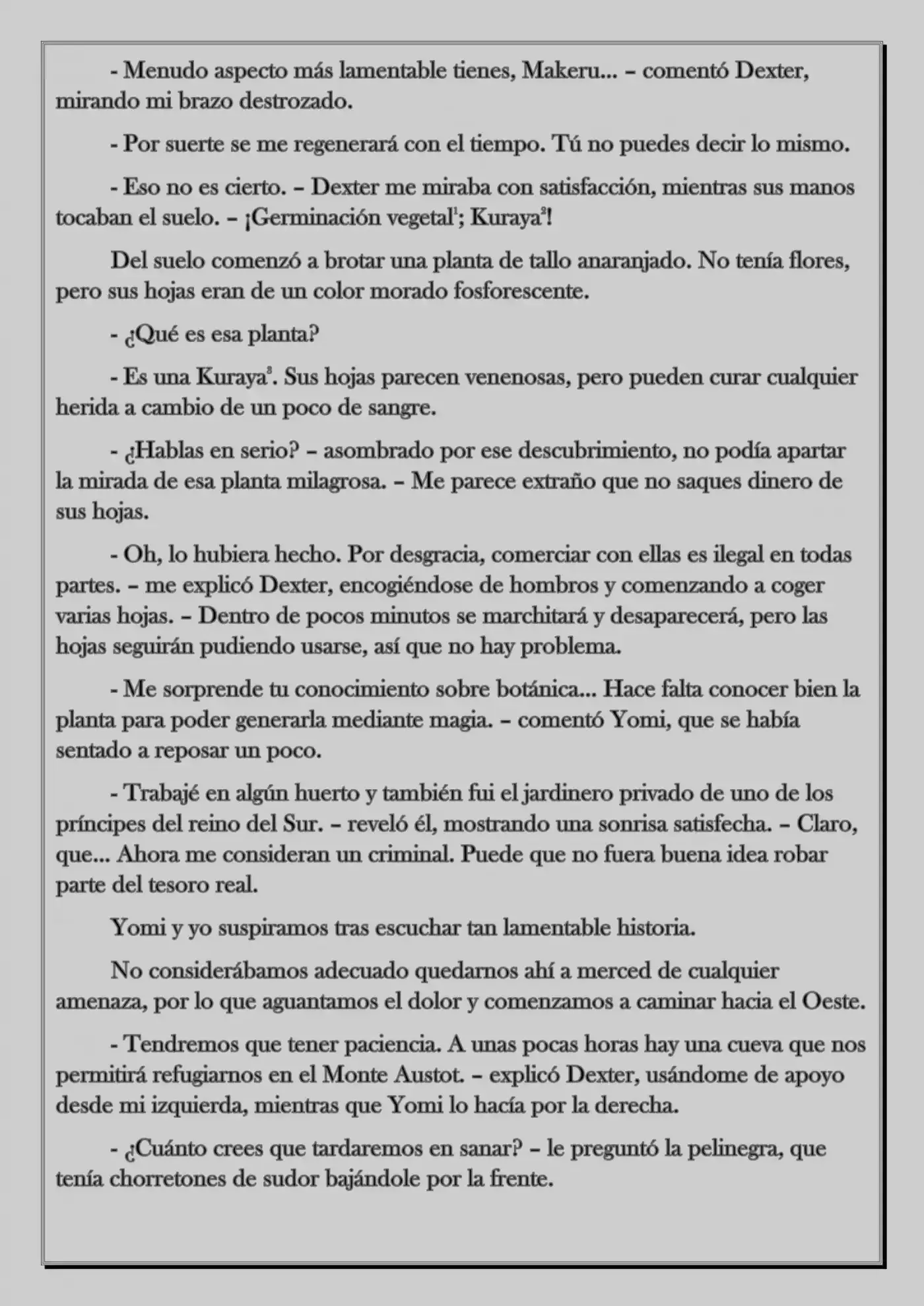 Monochrome Cross - Remade (Novela) - Capítulo 20 - Página 9 - LectorTMOo