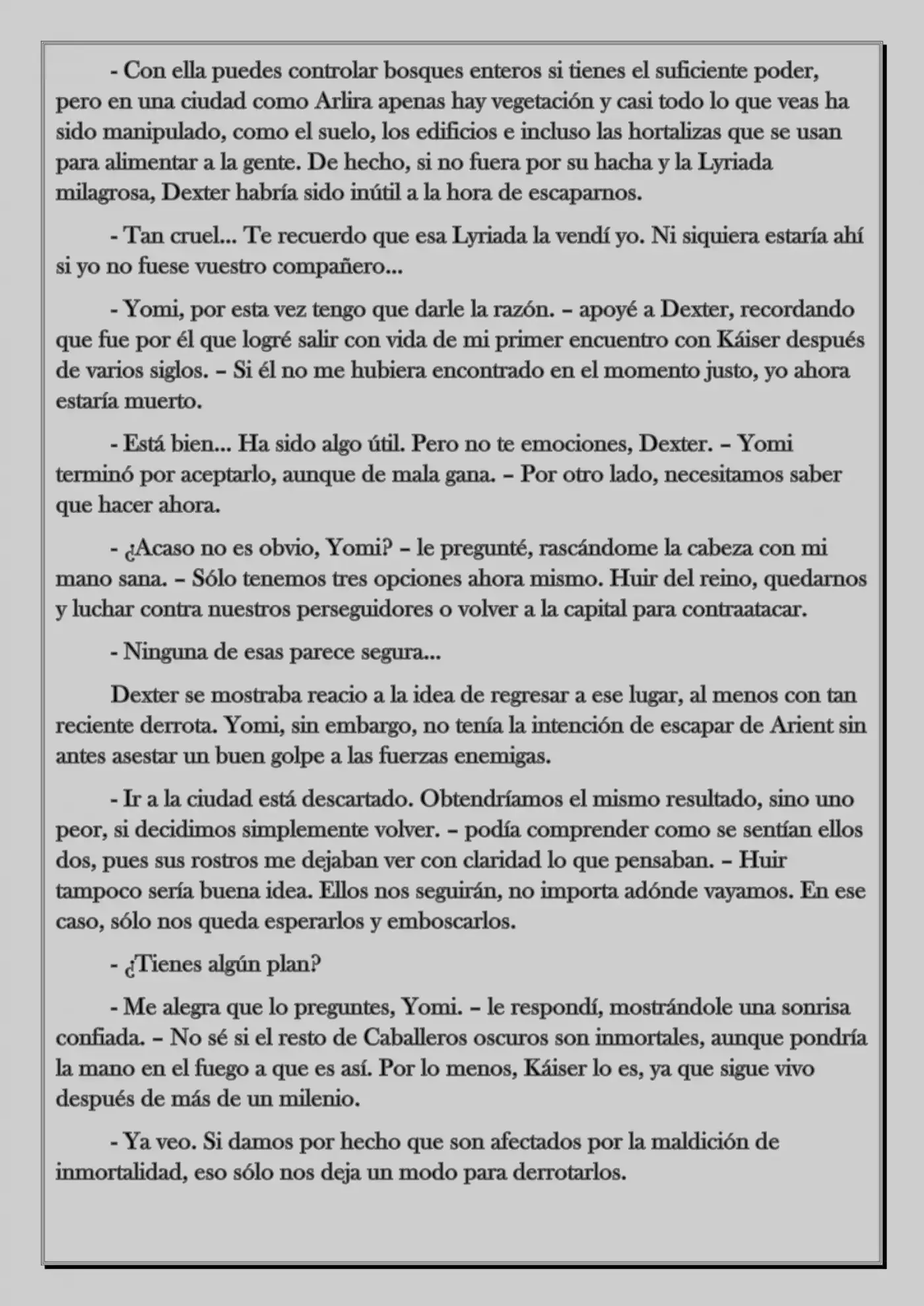 Monochrome Cross - Remade (Novela) - Capítulo 20 - Página 13 - LectorTMOo