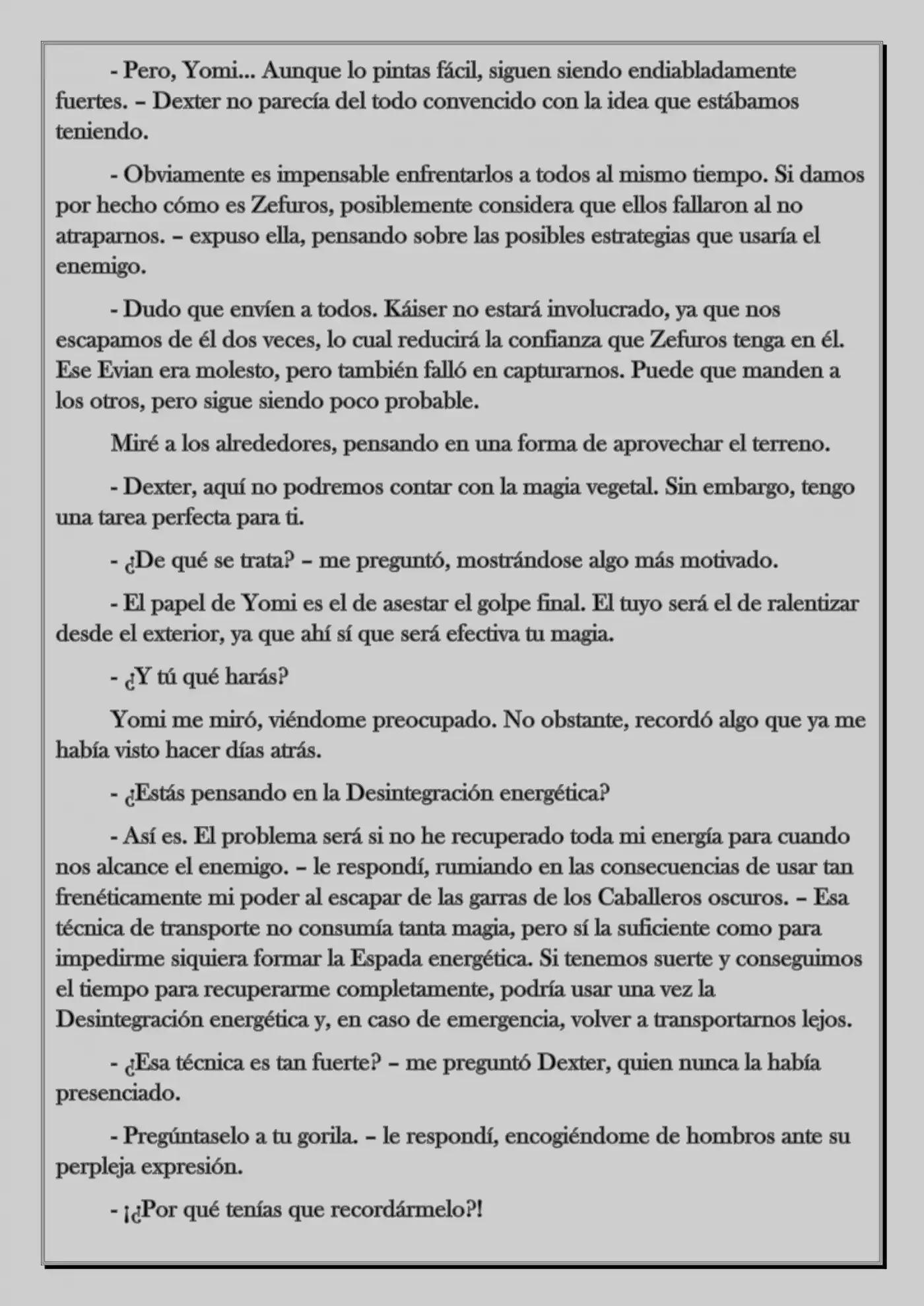 Monochrome Cross - Remade (Novela) - Capítulo 20 - Página 14 - LectorTMOo