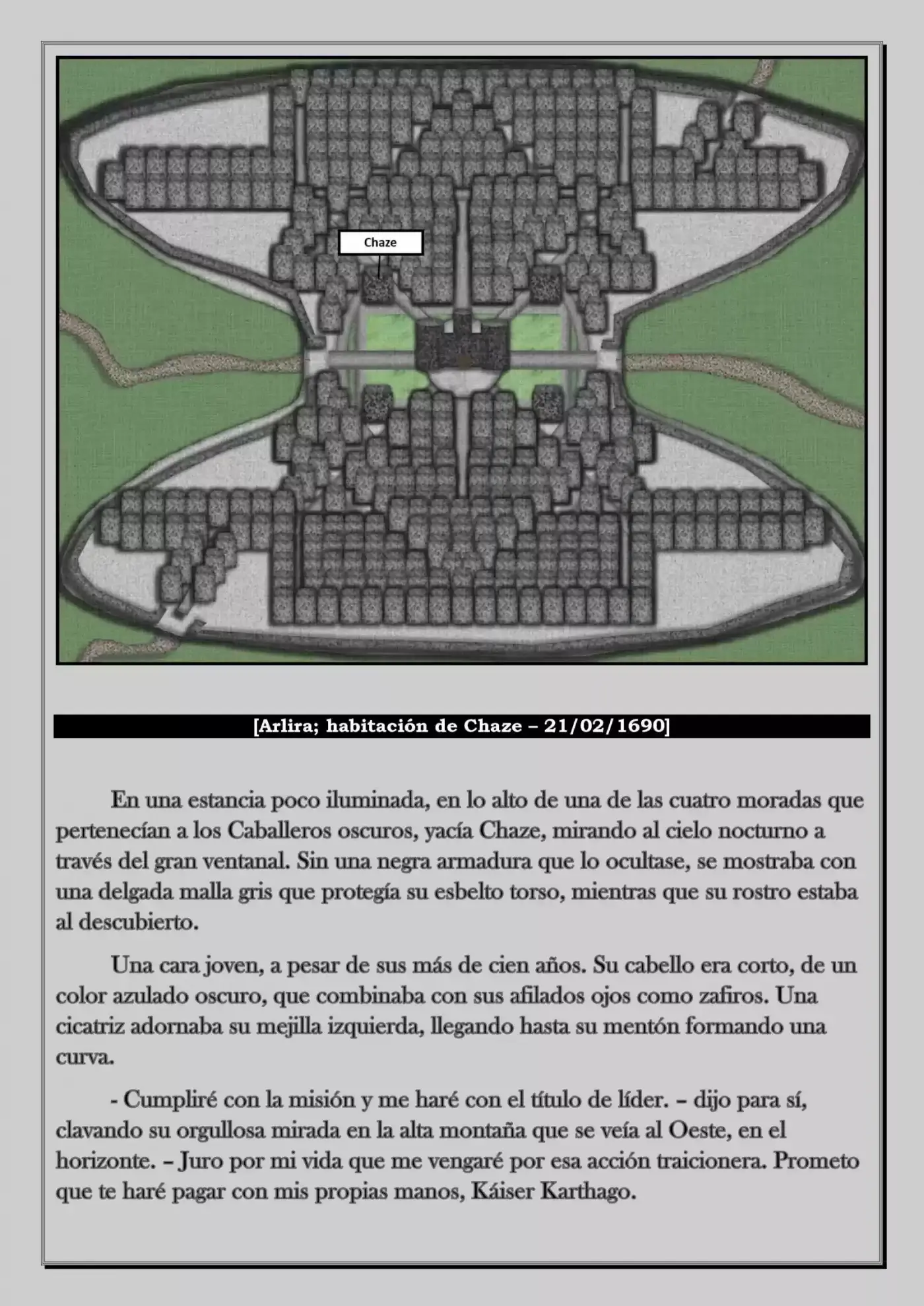 Monochrome Cross - Remade (Novela) - Capítulo 20 - Página 16 - LectorTMOo