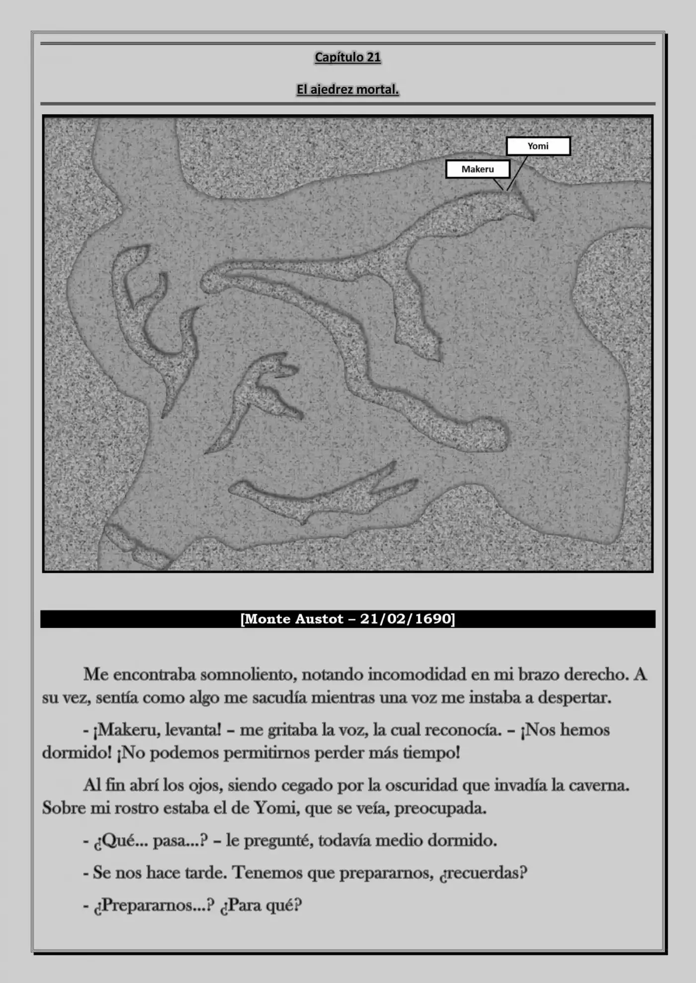 Monochrome Cross - Remade (Novela) - Capítulo 21 - Página 2 - LectorTMOo