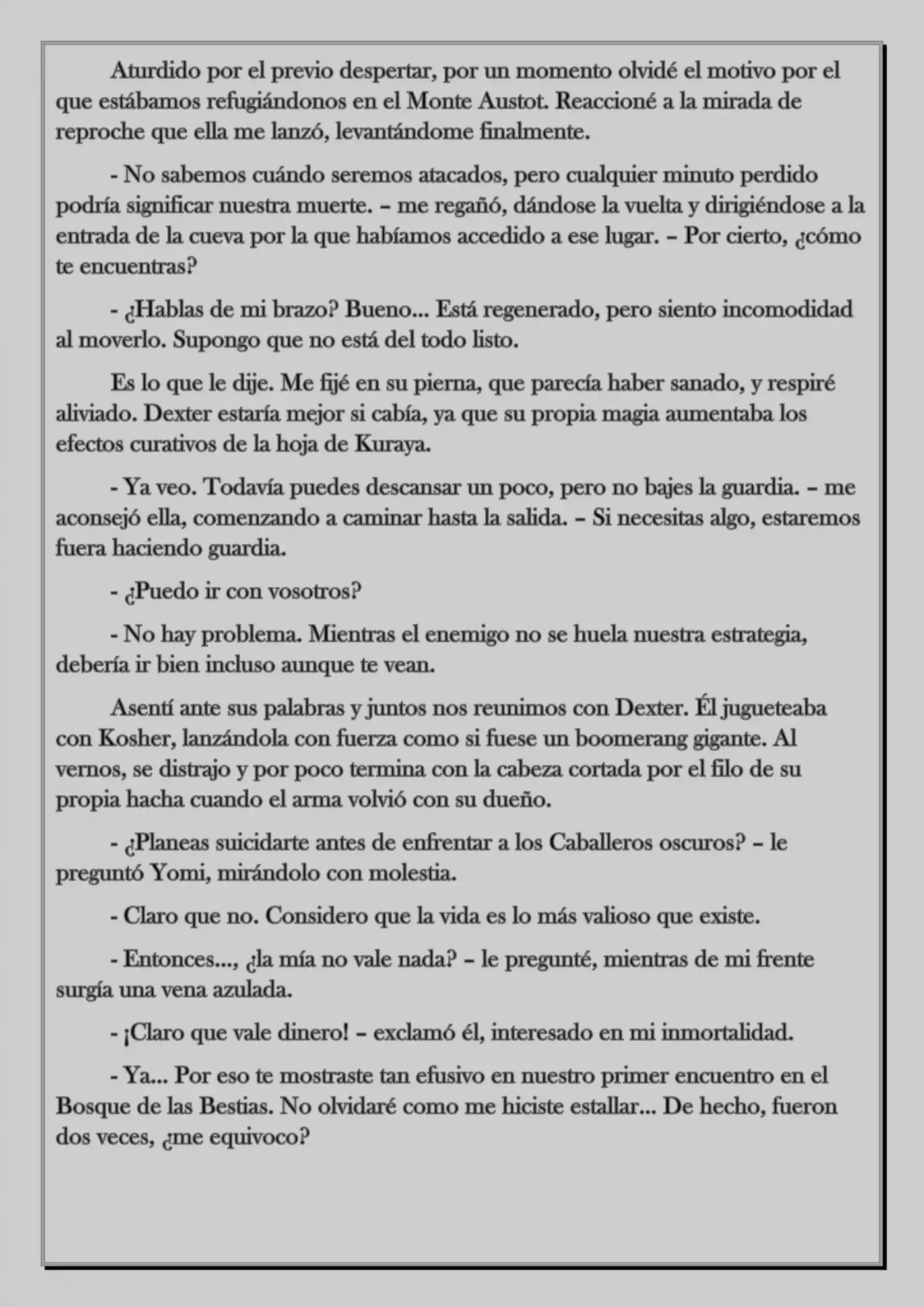 Monochrome Cross - Remade (Novela) - Capítulo 21 - Página 3 - LectorTMOo