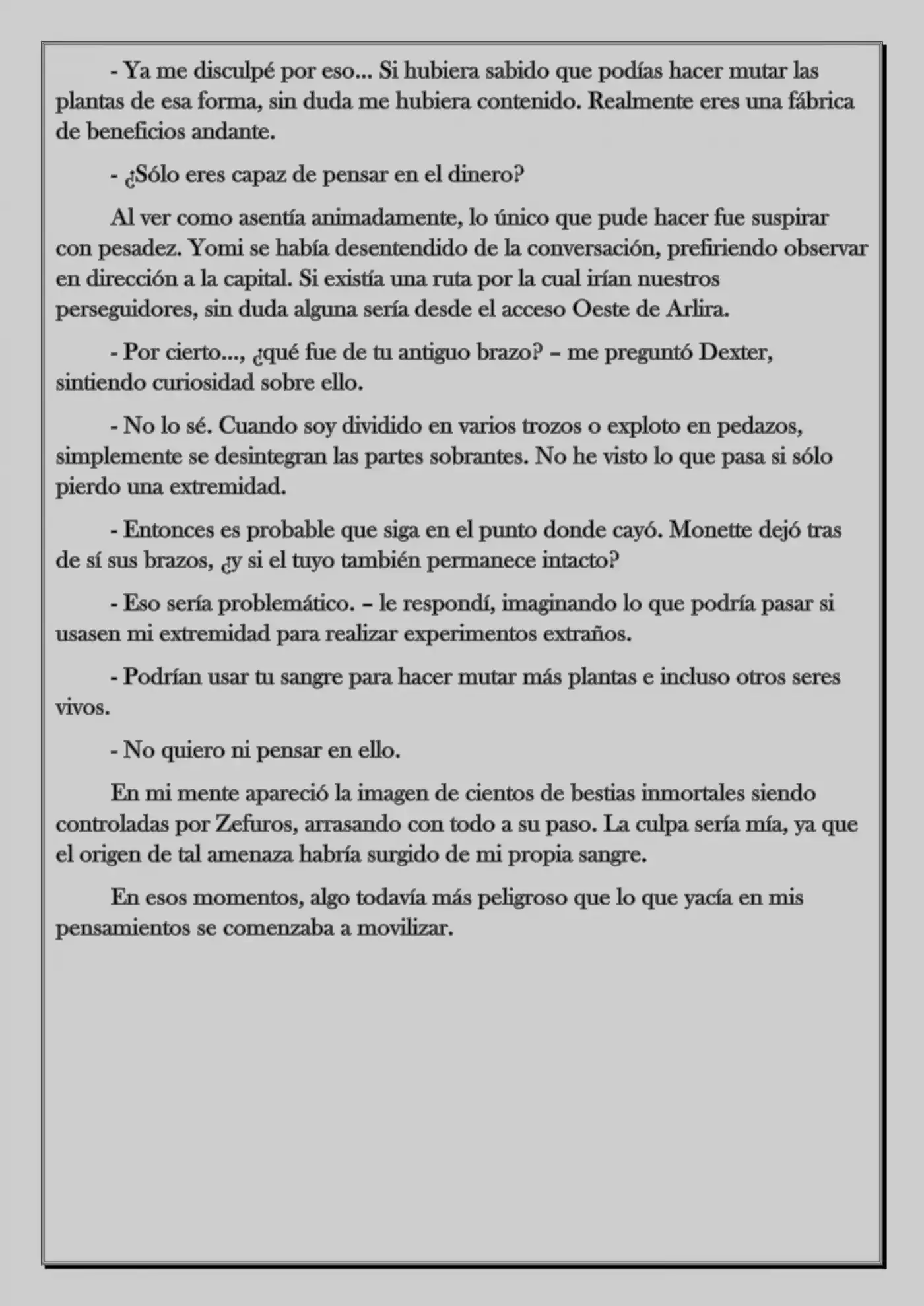 Monochrome Cross - Remade (Novela) - Capítulo 21 - Página 4 - LectorTMOo