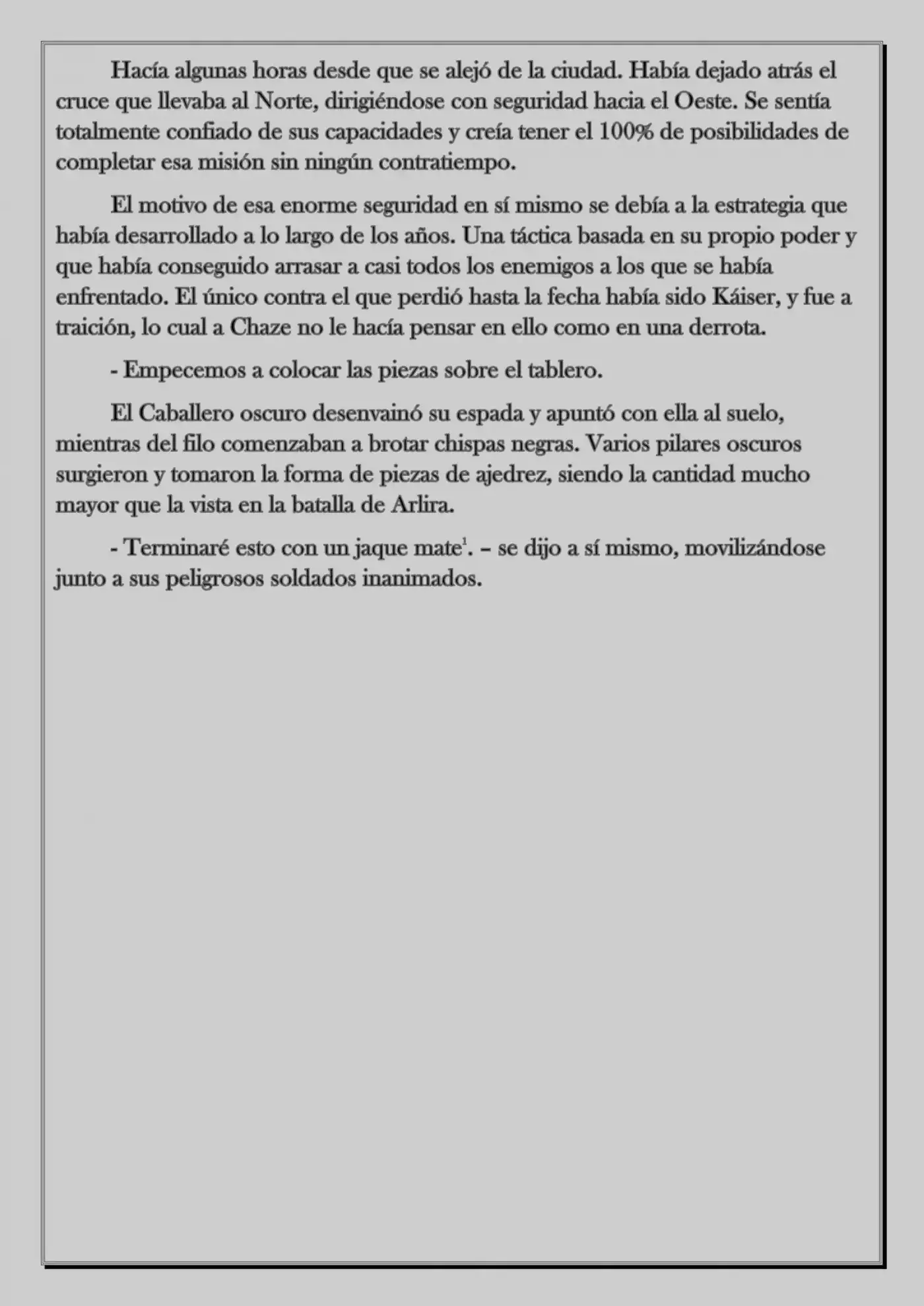 Monochrome Cross - Remade (Novela) - Capítulo 21 - Página 6 - LectorTMOo