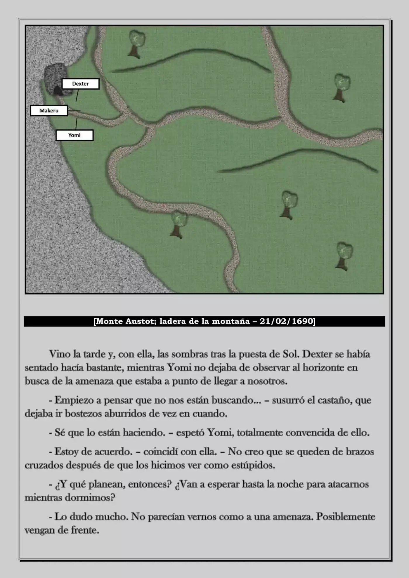 Monochrome Cross - Remade (Novela) - Capítulo 21 - Página 7 - LectorTMOo