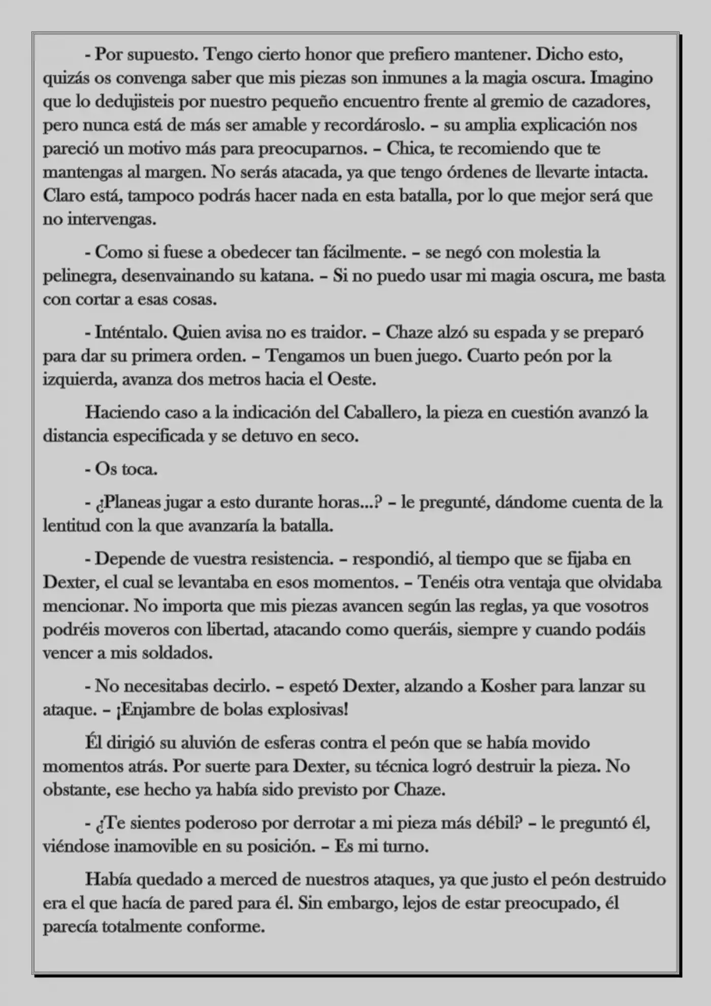 Monochrome Cross - Remade (Novela) - Capítulo 21 - Página 9 - LectorTMOo