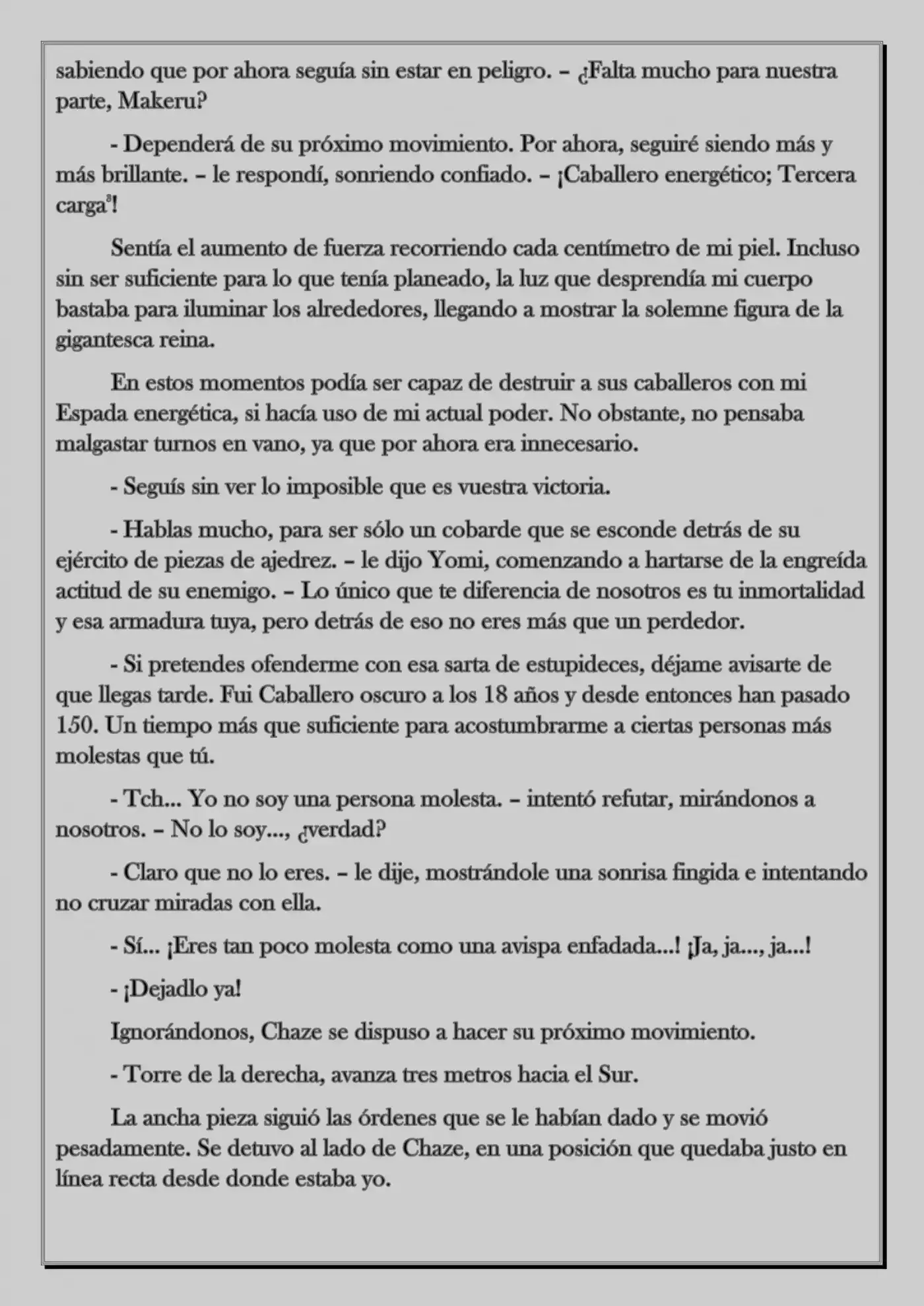 Monochrome Cross - Remade (Novela) - Capítulo 22 - Página 5 - LectorTMOo
