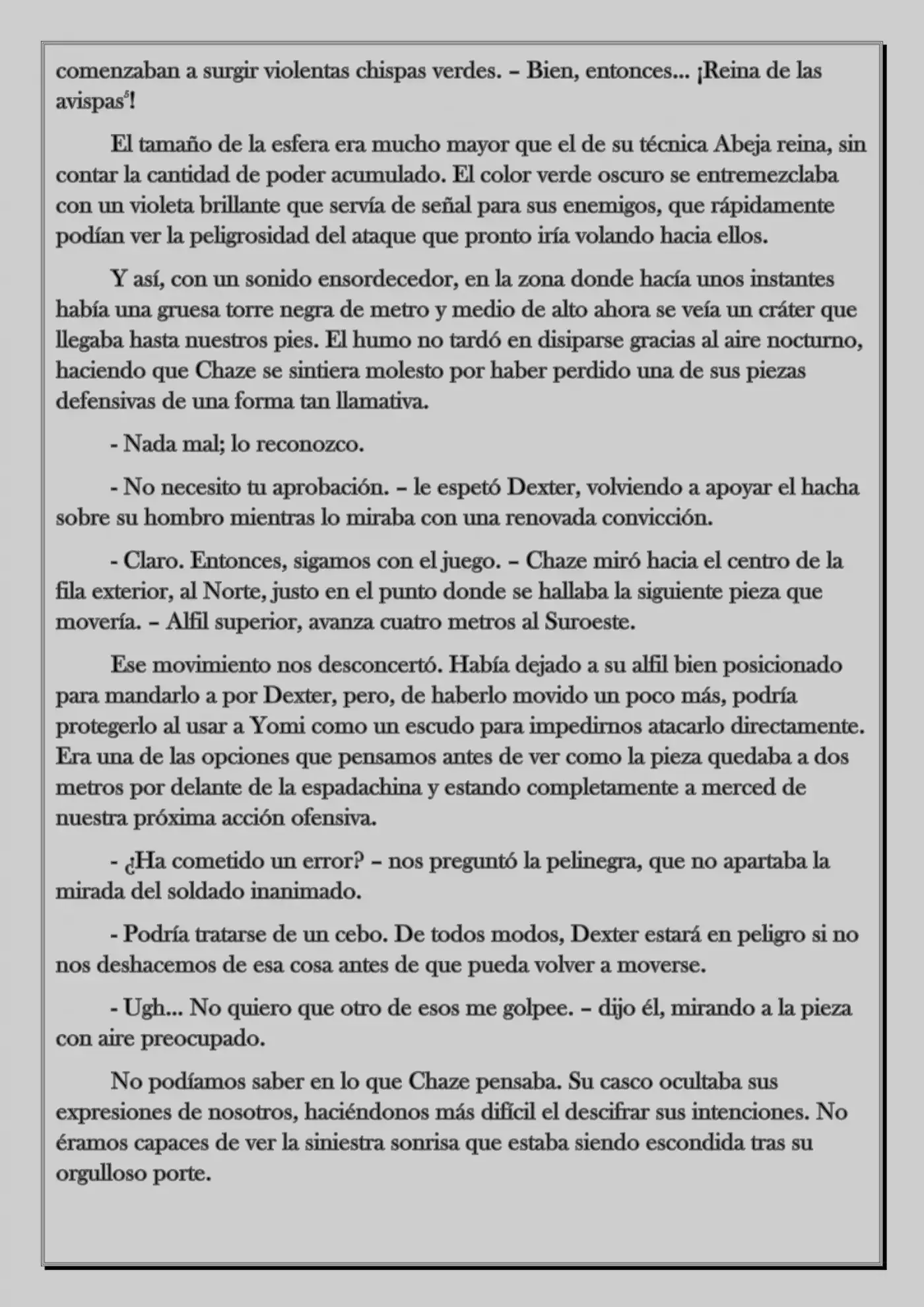 Monochrome Cross - Remade (Novela) - Capítulo 22 - Página 8 - LectorTMOo