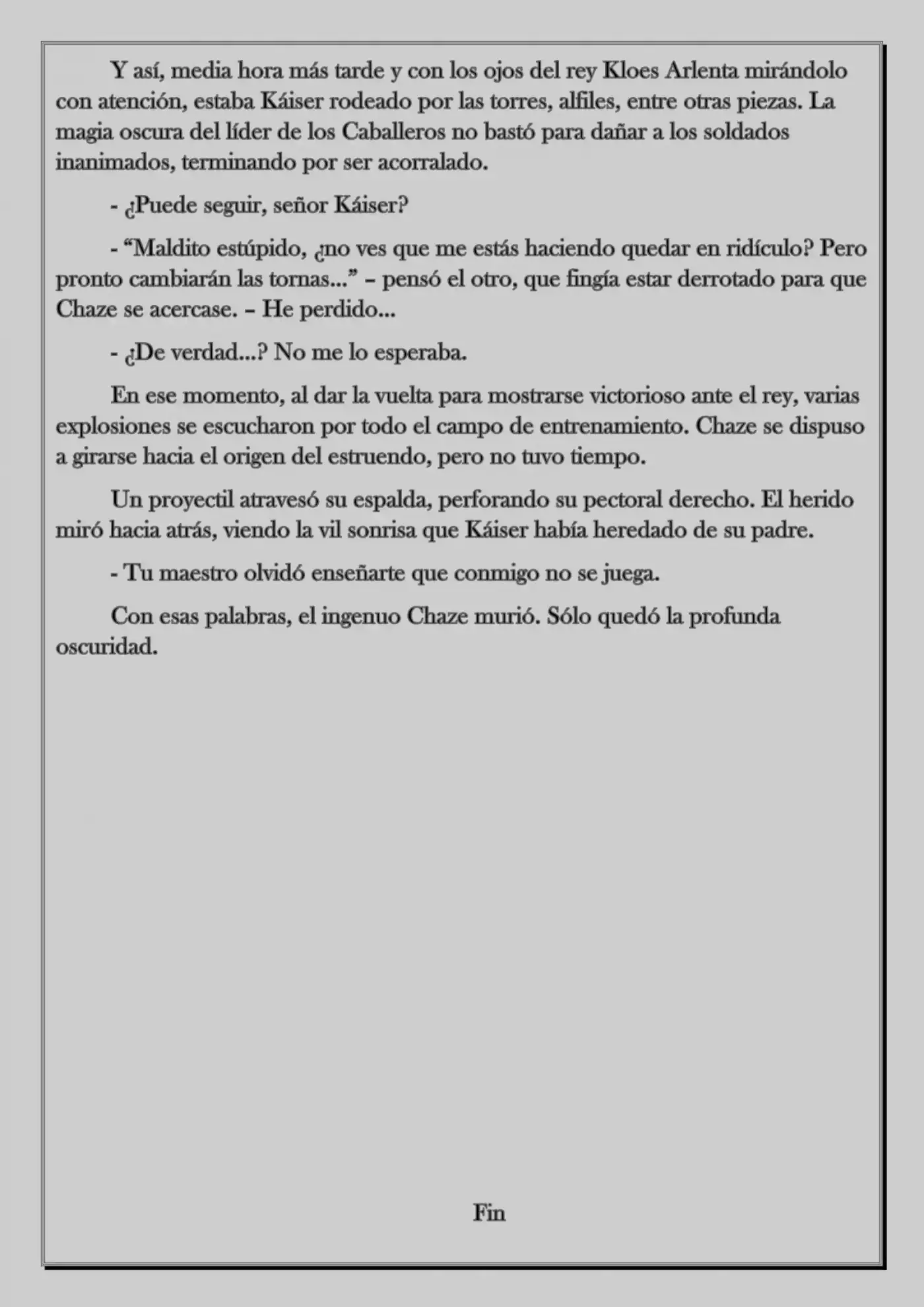 Monochrome Cross - Remade (Novela) - Capítulo 23.50 - Página 4 - LectorTMOo