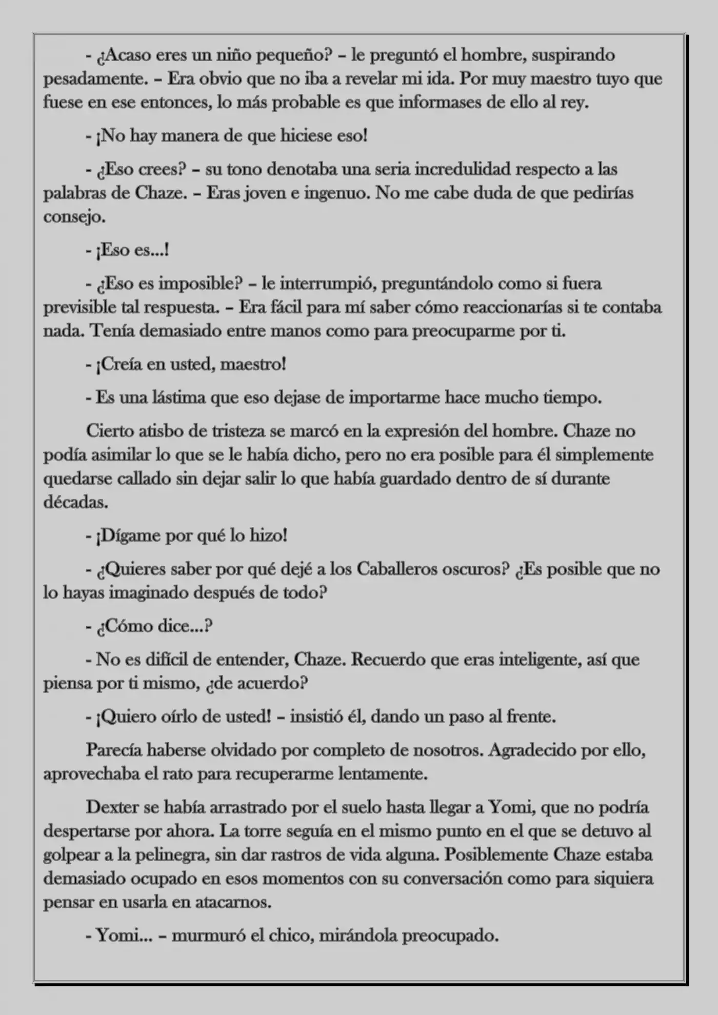 Monochrome Cross - Remade (Novela) - Capítulo 24 - Página 4 - LectorTMOo