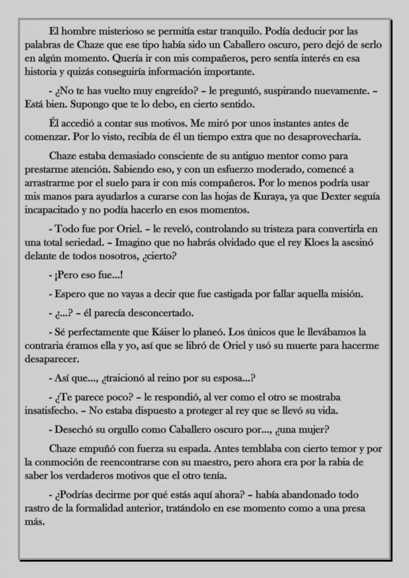 Monochrome Cross - Remade (Novela) - Capítulo 24 - Página 6 - LectorTMOo