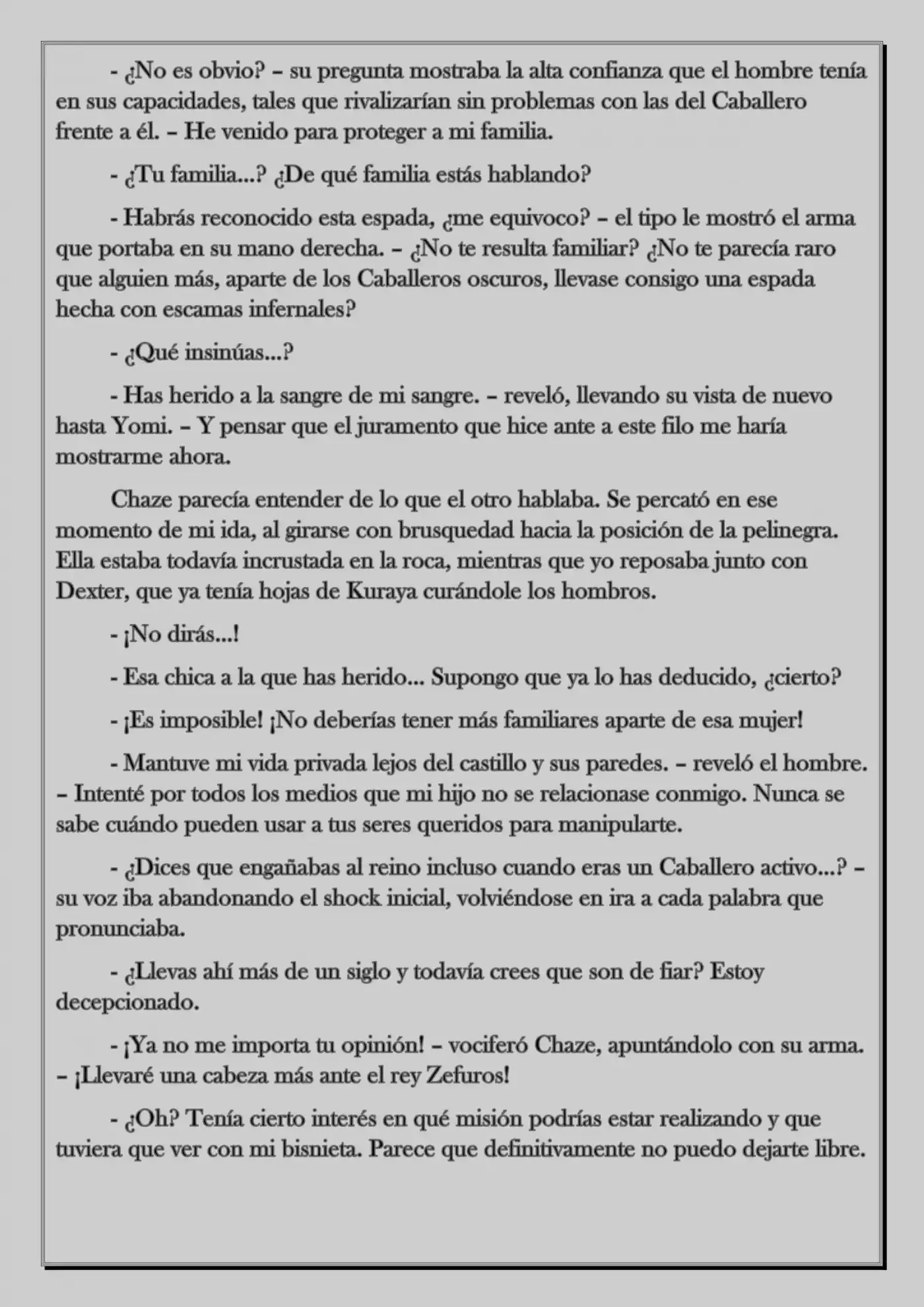 Monochrome Cross - Remade (Novela) - Capítulo 24 - Página 7 - LectorTMOo