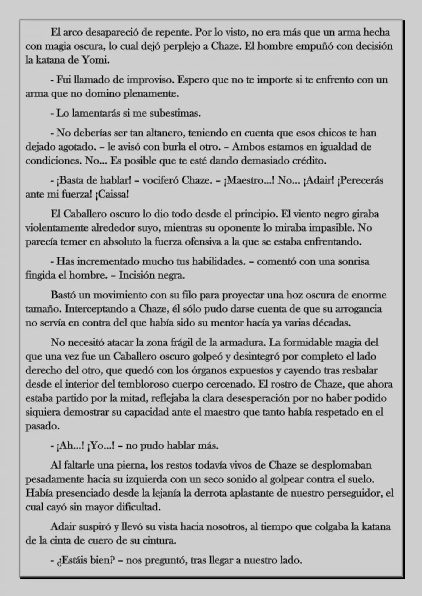 Monochrome Cross - Remade (Novela) - Capítulo 24 - Página 8 - LectorTMOo
