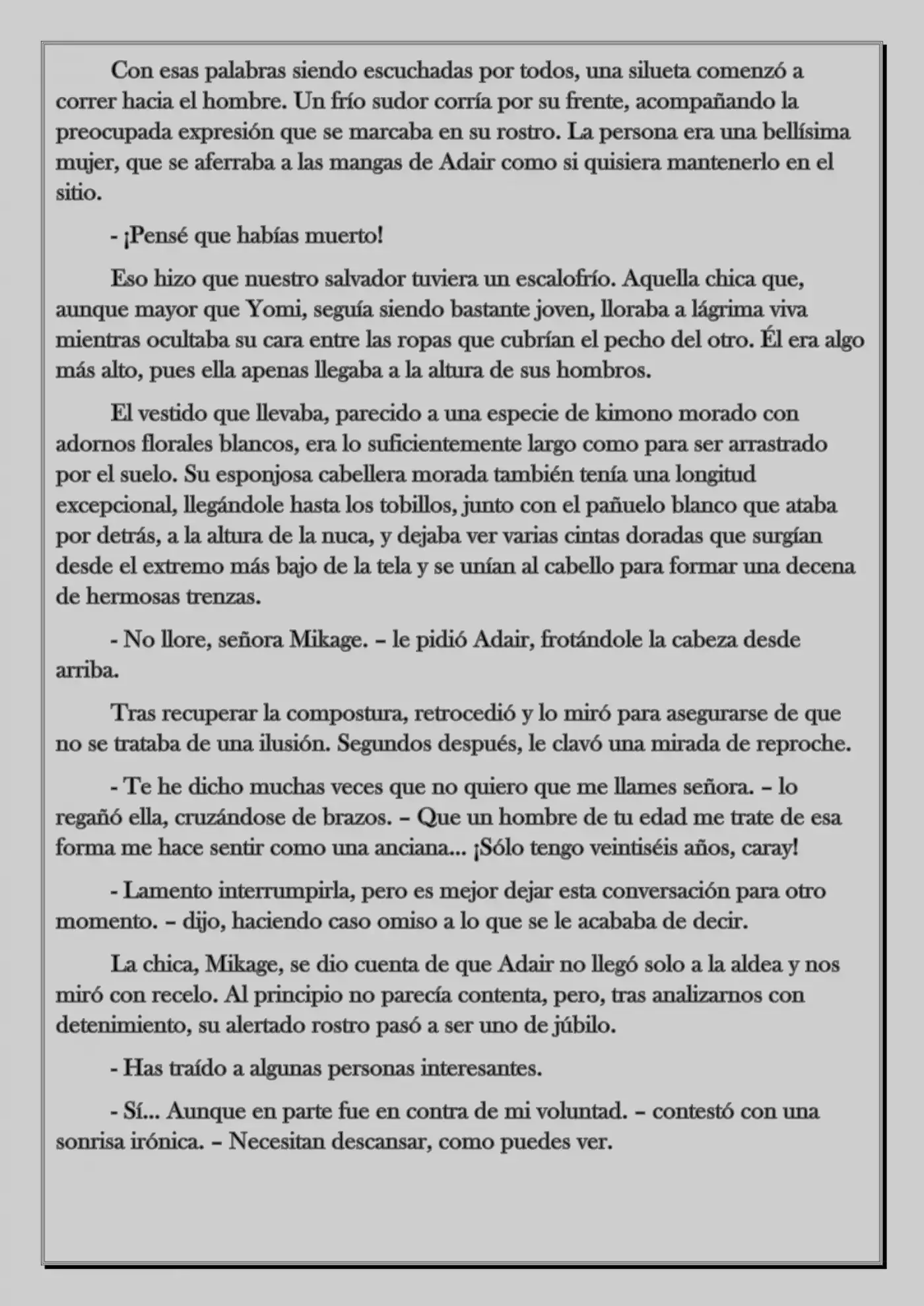 Monochrome Cross - Remade (Novela) - Capítulo 24 - Página 13 - LectorTMOo
