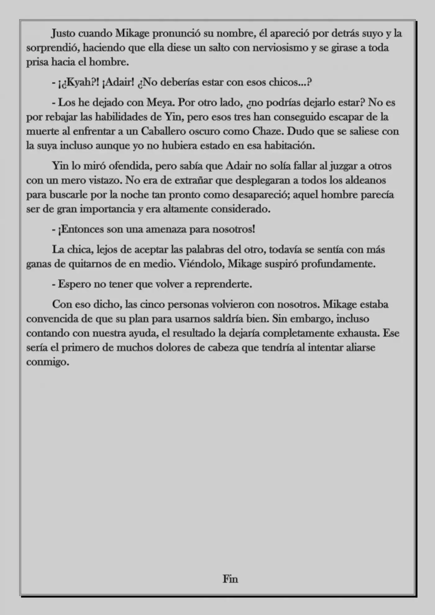 Monochrome Cross - Remade (Novela) - Capítulo 25.50 - Página 3 - LectorTMOo