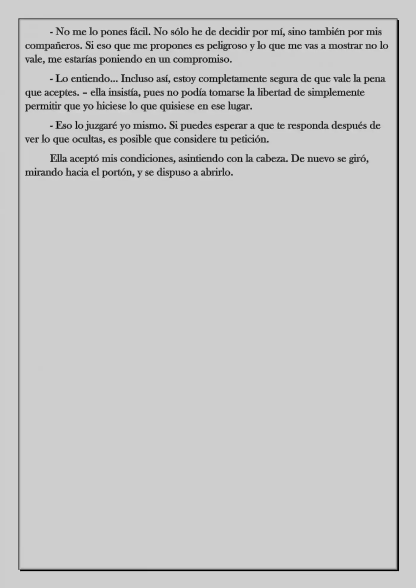 Monochrome Cross - Remade (Novela) - Capítulo 26 - Página 4 - LectorTMOo