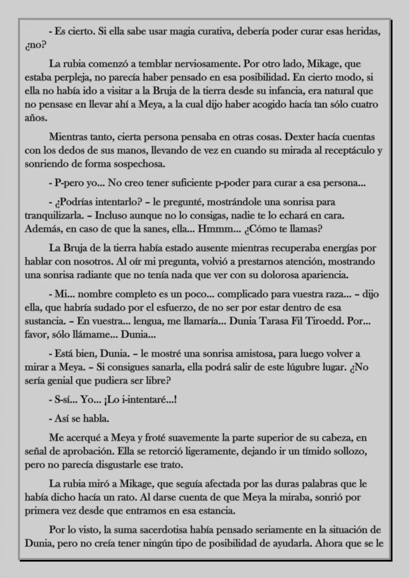 Monochrome Cross - Remade (Novela) - Capítulo 26 - Página 8 - LectorTMOo