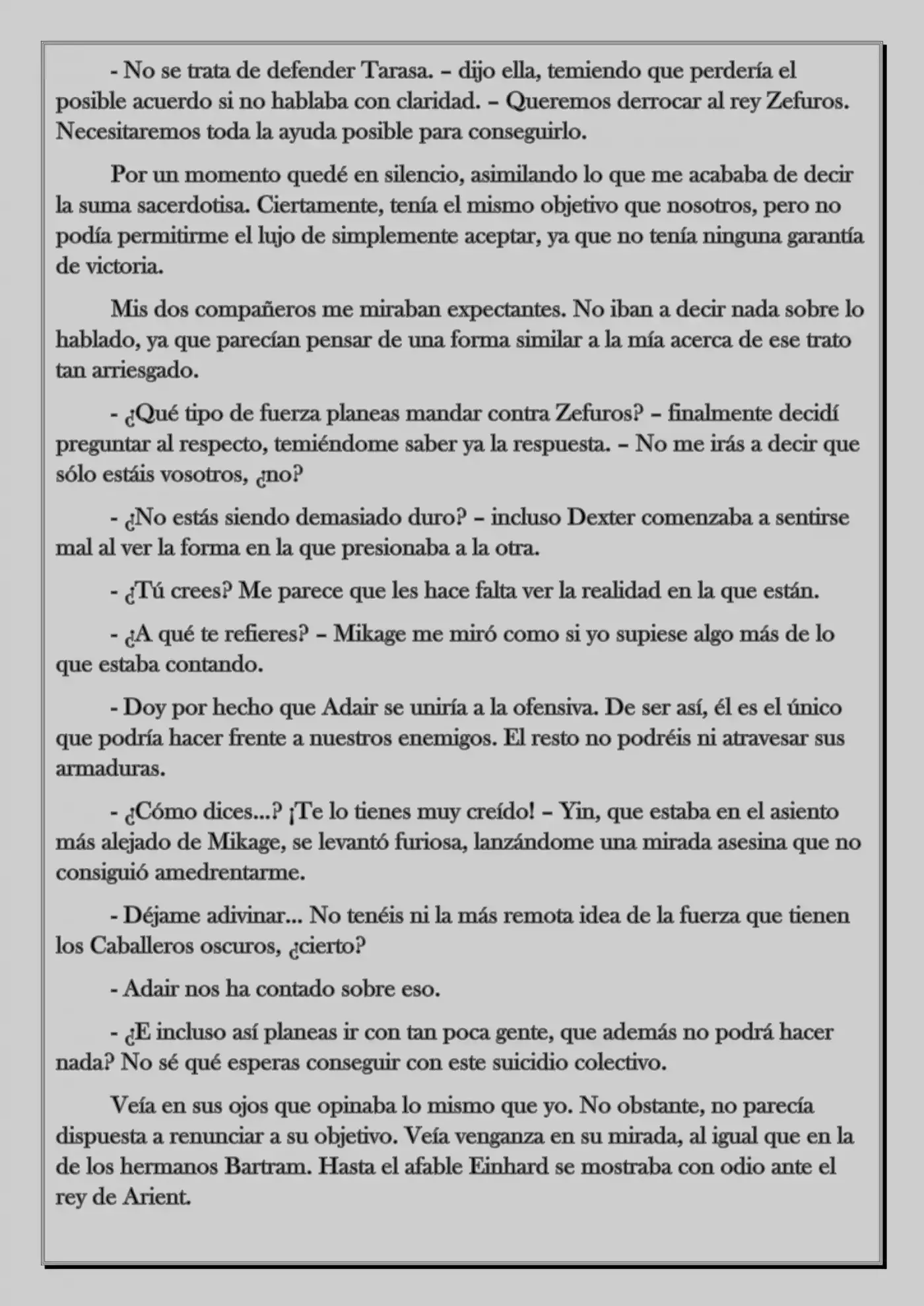 Monochrome Cross - Remade (Novela) - Capítulo 26 - Página 11 - LectorTMOo