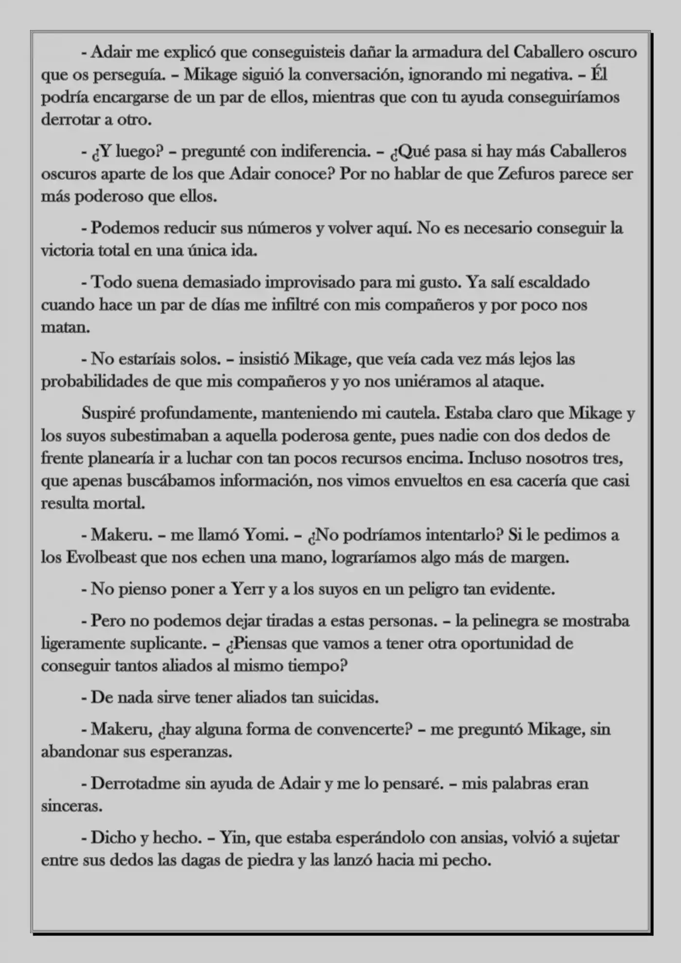 Monochrome Cross - Remade (Novela) - Capítulo 26 - Página 12 - LectorTMOo