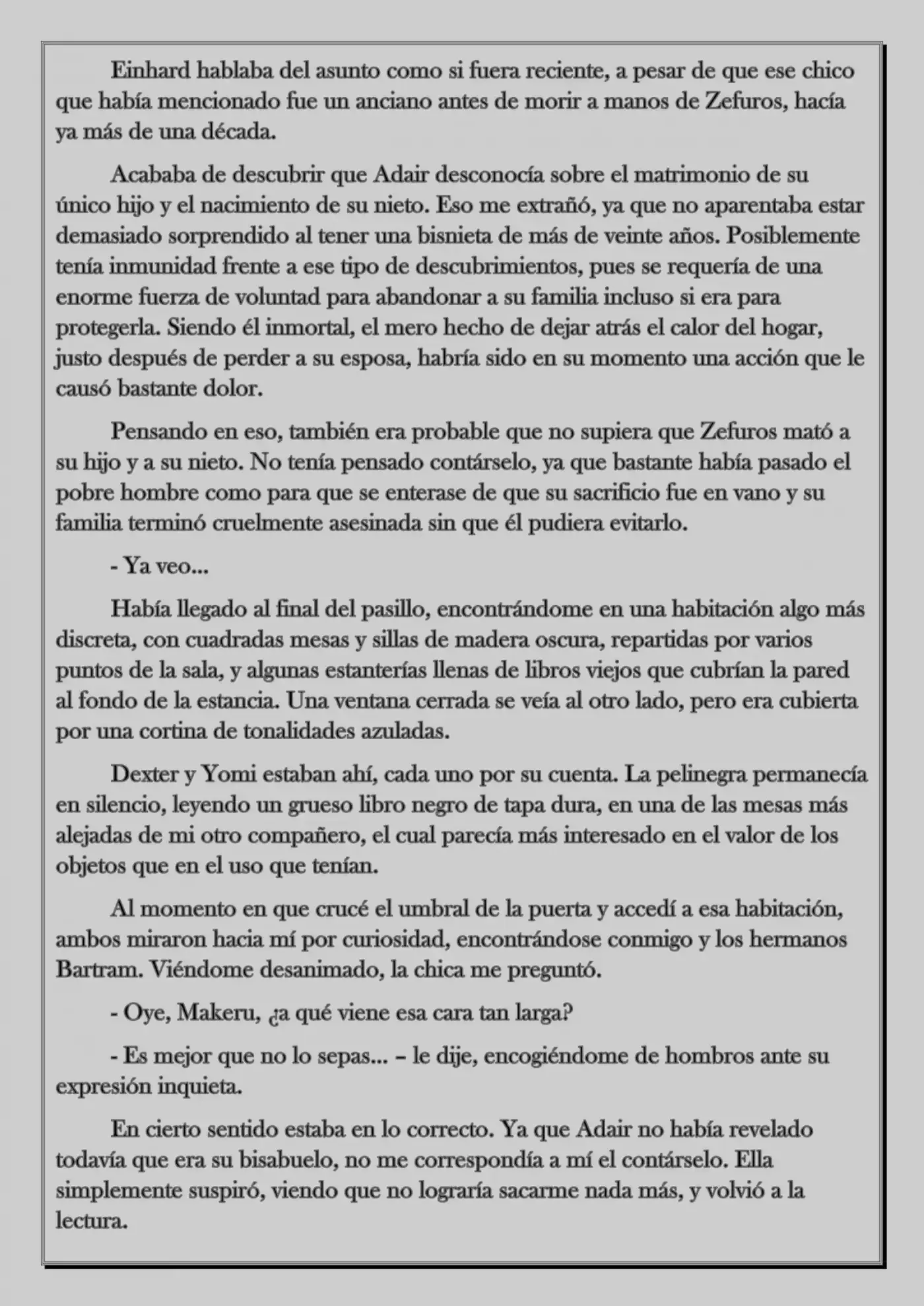 Monochrome Cross - Remade (Novela) - Capítulo 27 - Página 4 - LectorTMOo