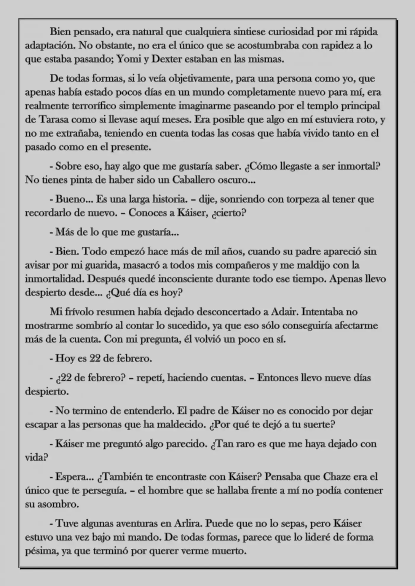 Monochrome Cross - Remade (Novela) - Capítulo 27 - Página 7 - LectorTMOo