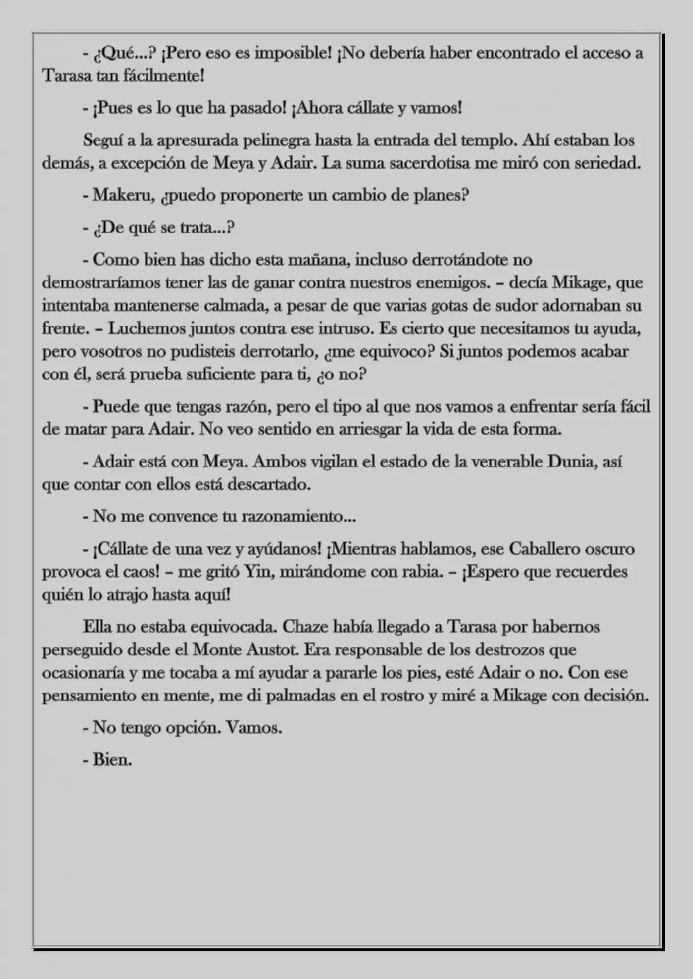 Monochrome Cross - Remade (Novela) - Capítulo 27 - Página 13 - LectorTMOo