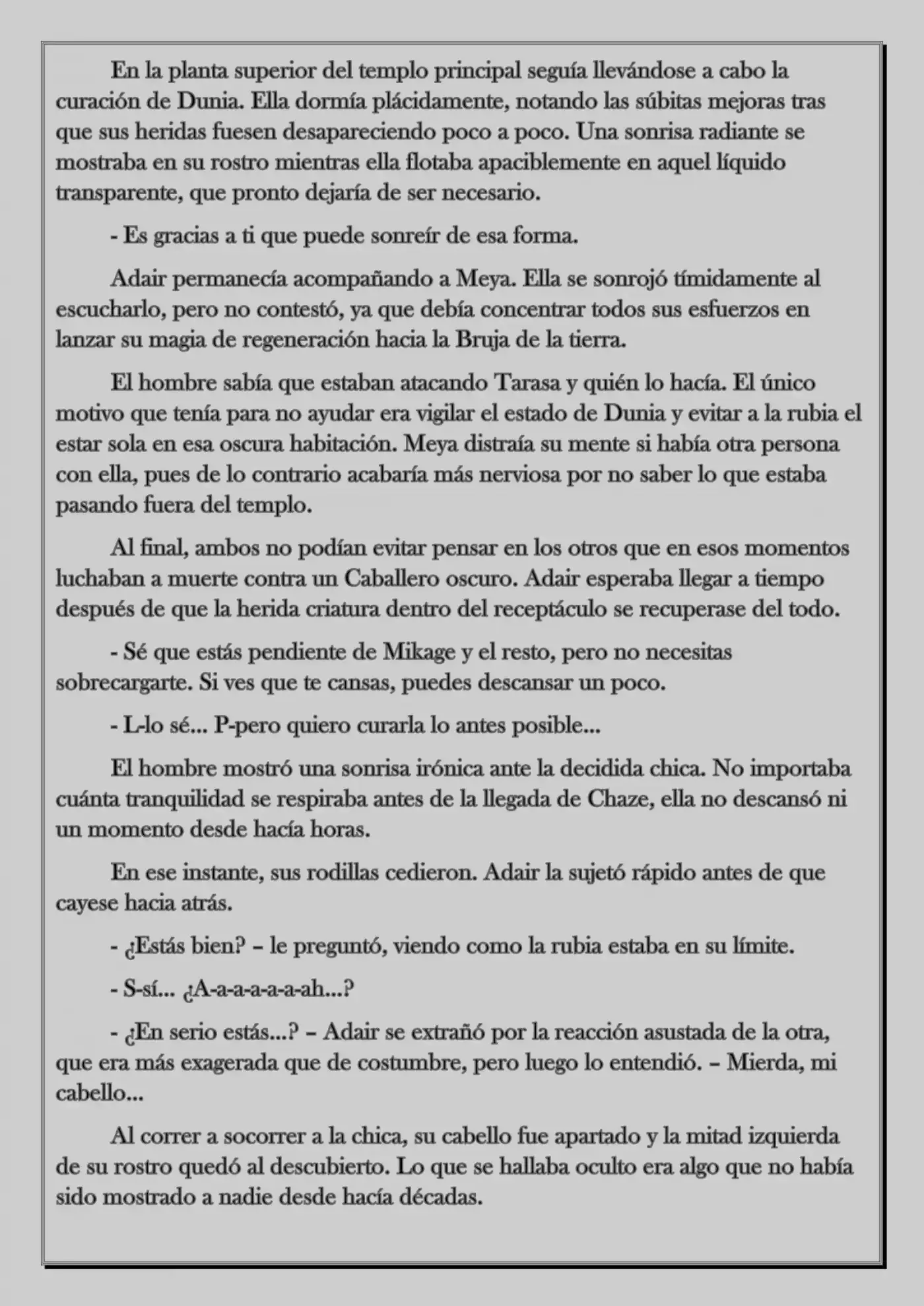 Monochrome Cross - Remade (Novela) - Capítulo 28 - Página 6 - LectorTMOo