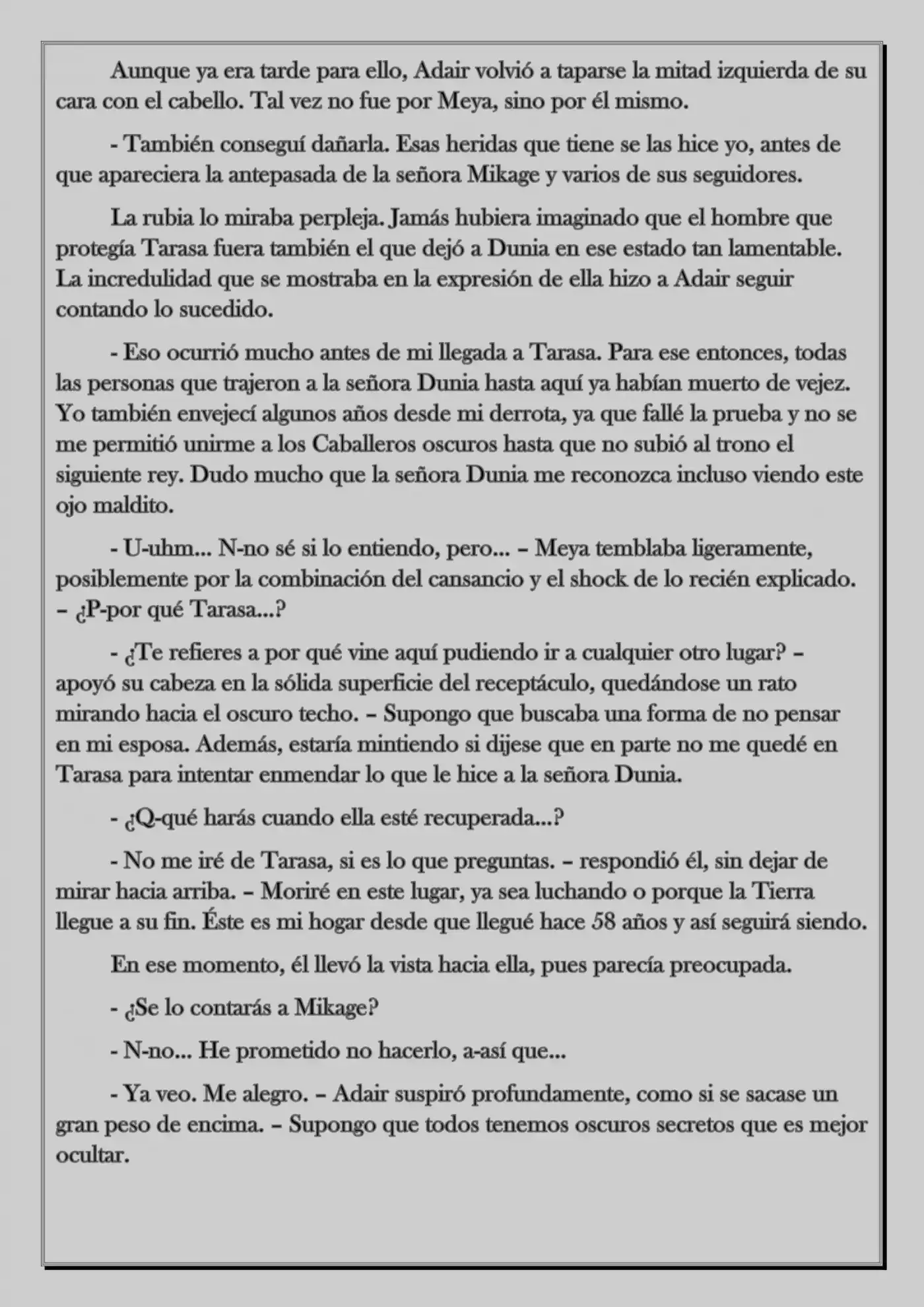 Monochrome Cross - Remade (Novela) - Capítulo 28 - Página 8 - LectorTMOo