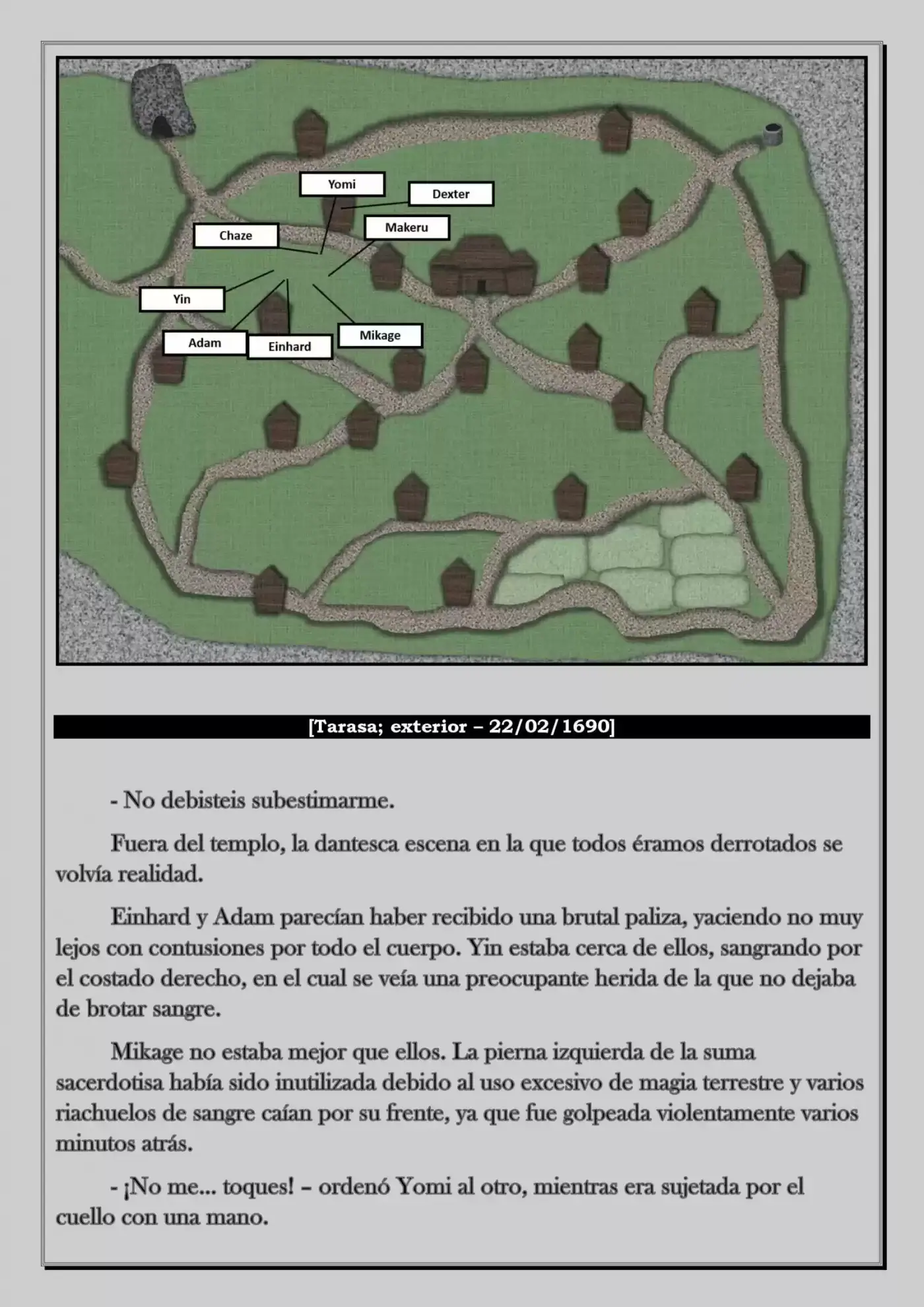 Monochrome Cross - Remade (Novela) - Capítulo 28 - Página 9 - LectorTMOo