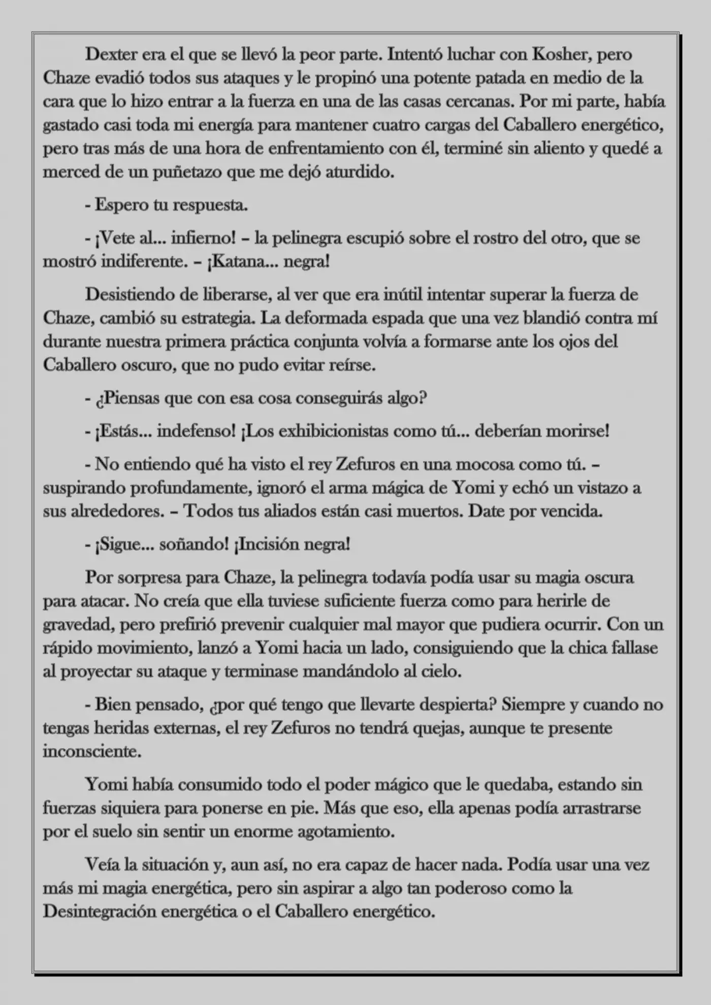 Monochrome Cross - Remade (Novela) - Capítulo 28 - Página 10 - LectorTMOo