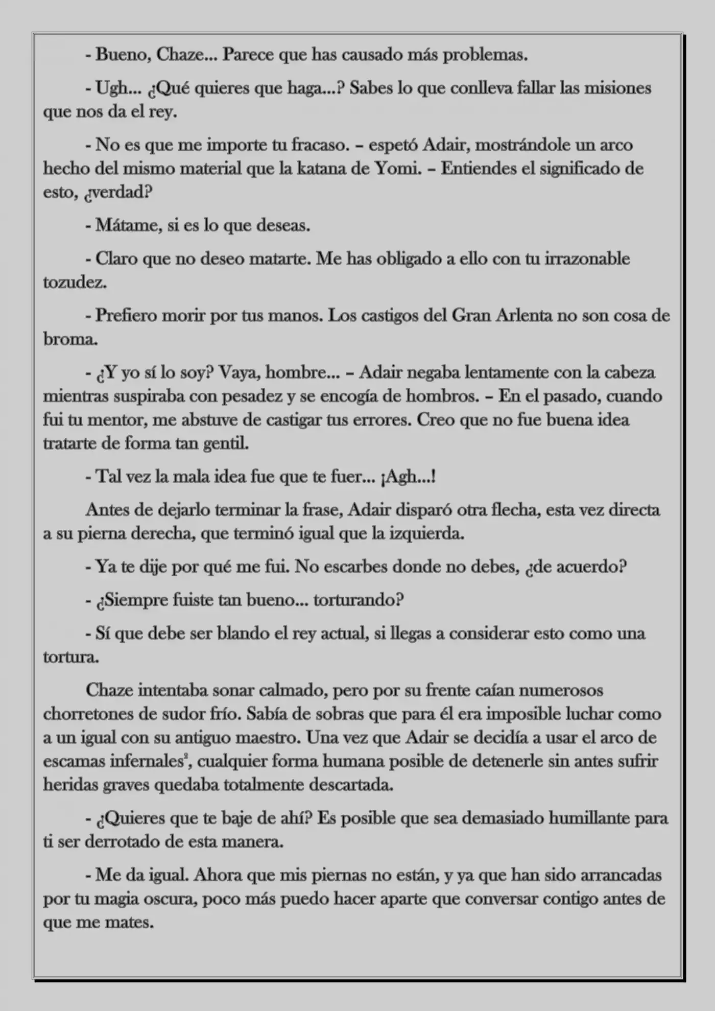 Monochrome Cross - Remade (Novela) - Capítulo 29 - Página 5 - LectorTMOo