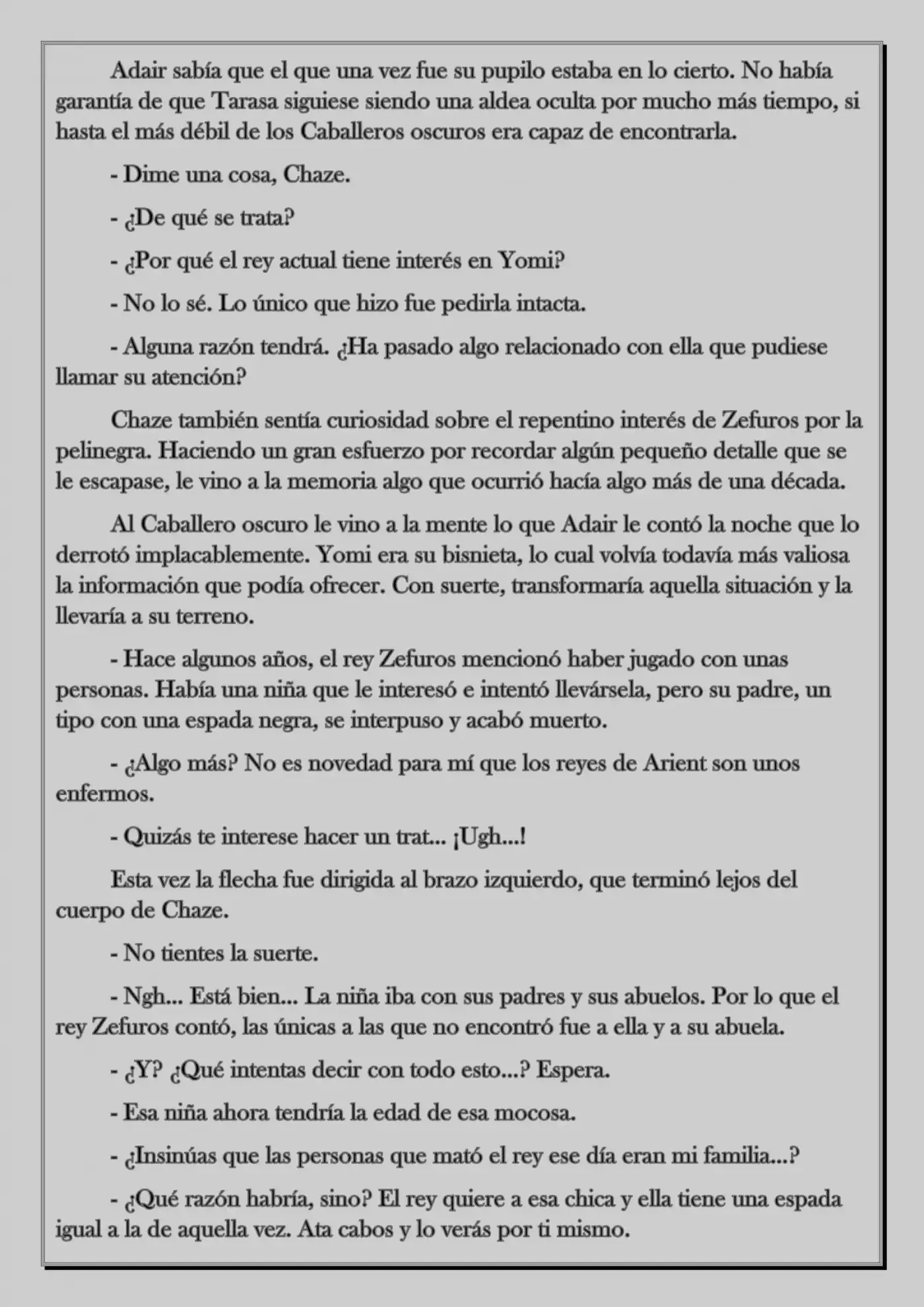 Monochrome Cross - Remade (Novela) - Capítulo 29 - Página 7 - LectorTMOo