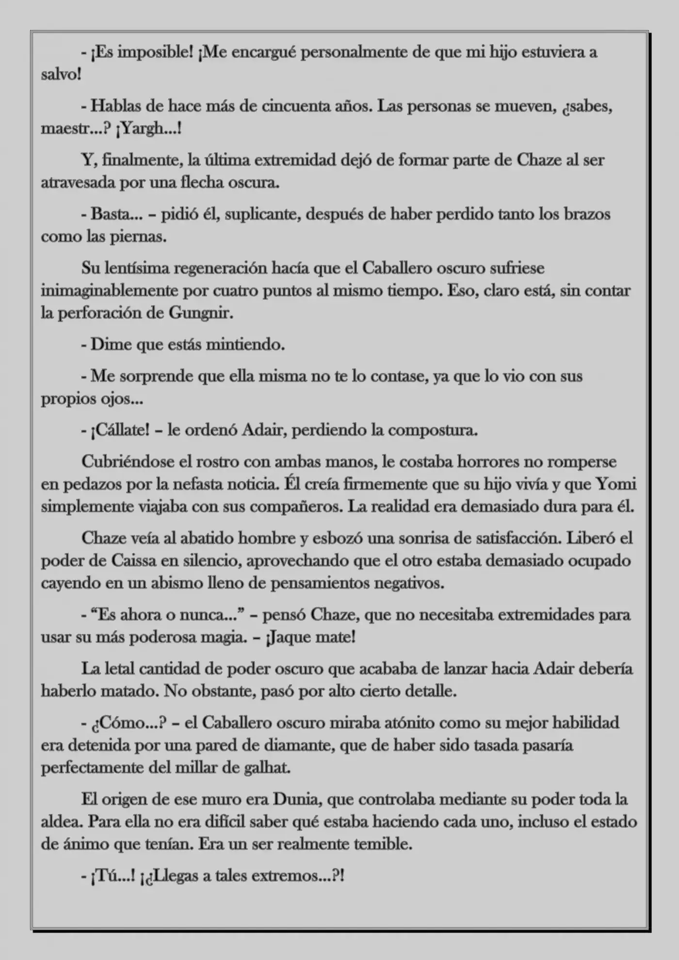 Monochrome Cross - Remade (Novela) - Capítulo 29 - Página 8 - LectorTMOo