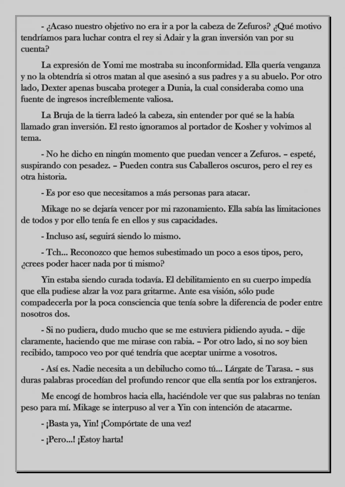 Monochrome Cross - Remade (Novela) - Capítulo 29 - Página 12 - LectorTMOo