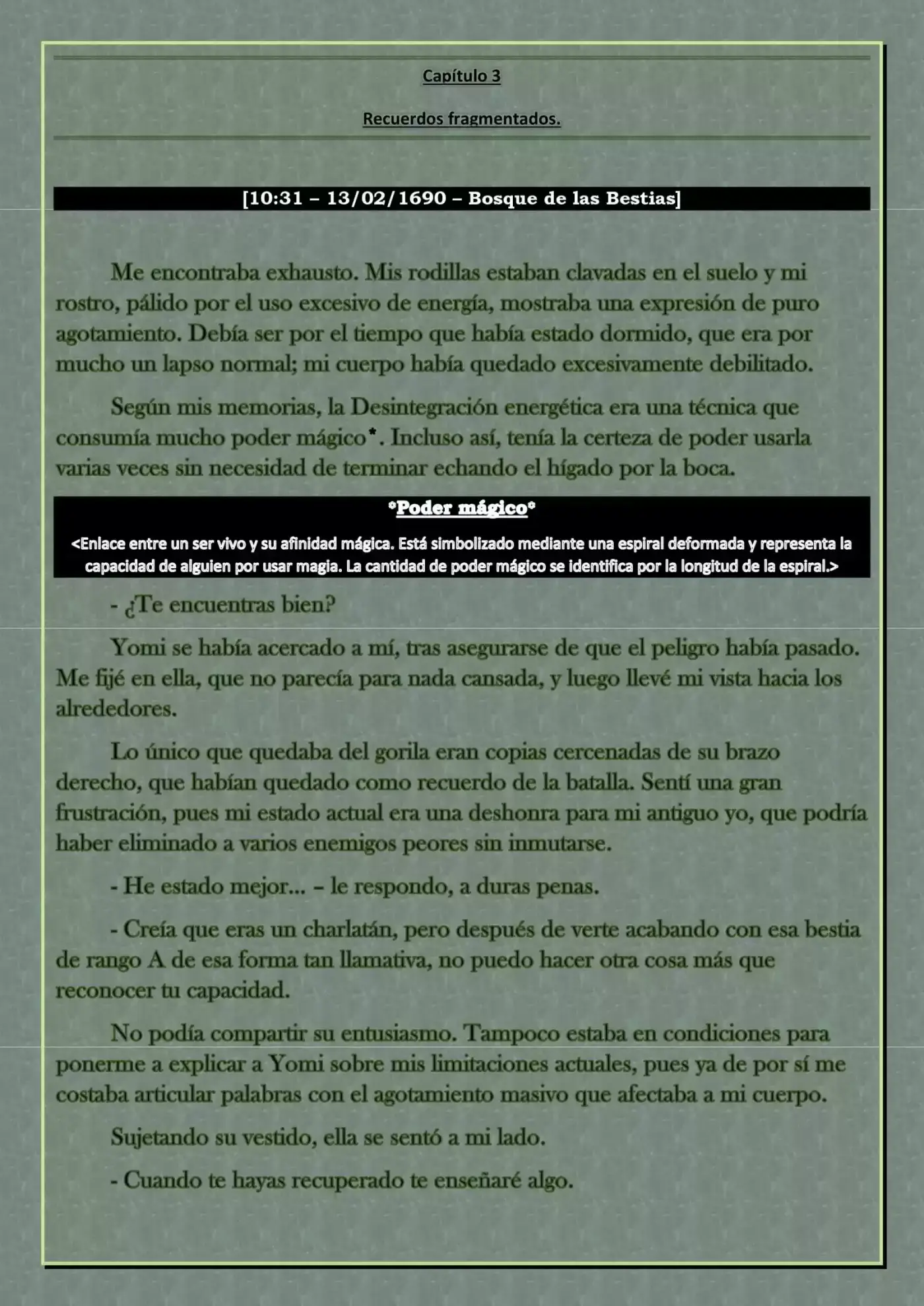 Monochrome Cross - Remade (Novela) - Capítulo 3 - Página 3 - LectorTMOo
