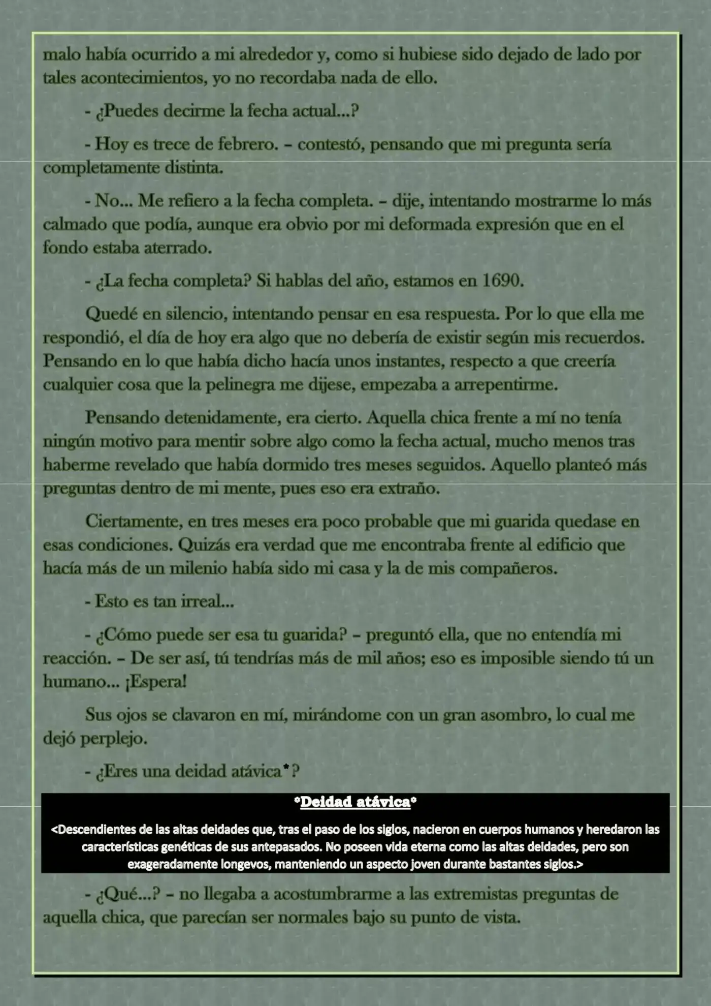Monochrome Cross - Remade (Novela) - Capítulo 3 - Página 8 - LectorTMOo