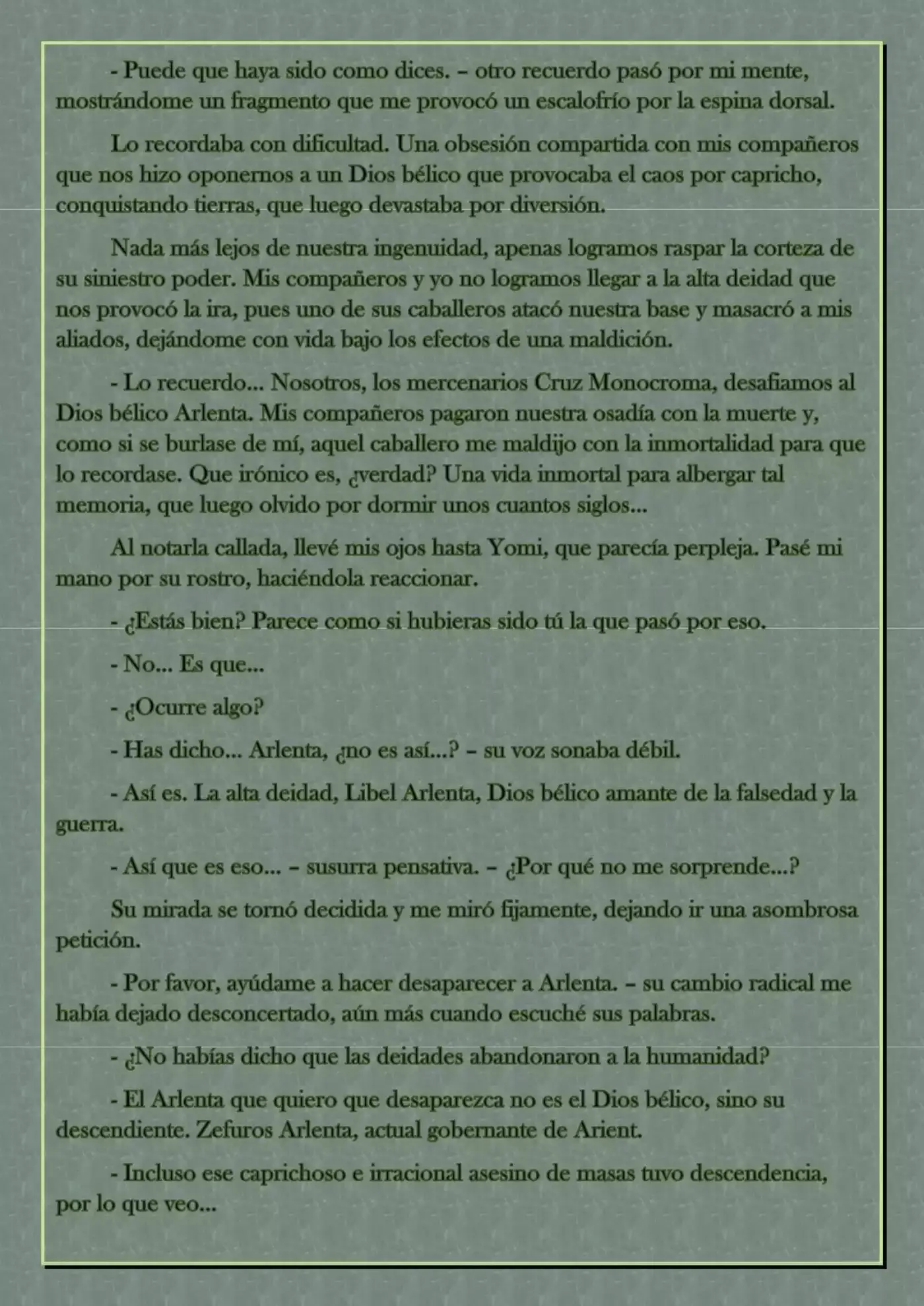 Monochrome Cross - Remade (Novela) - Capítulo 3 - Página 12 - LectorTMOo