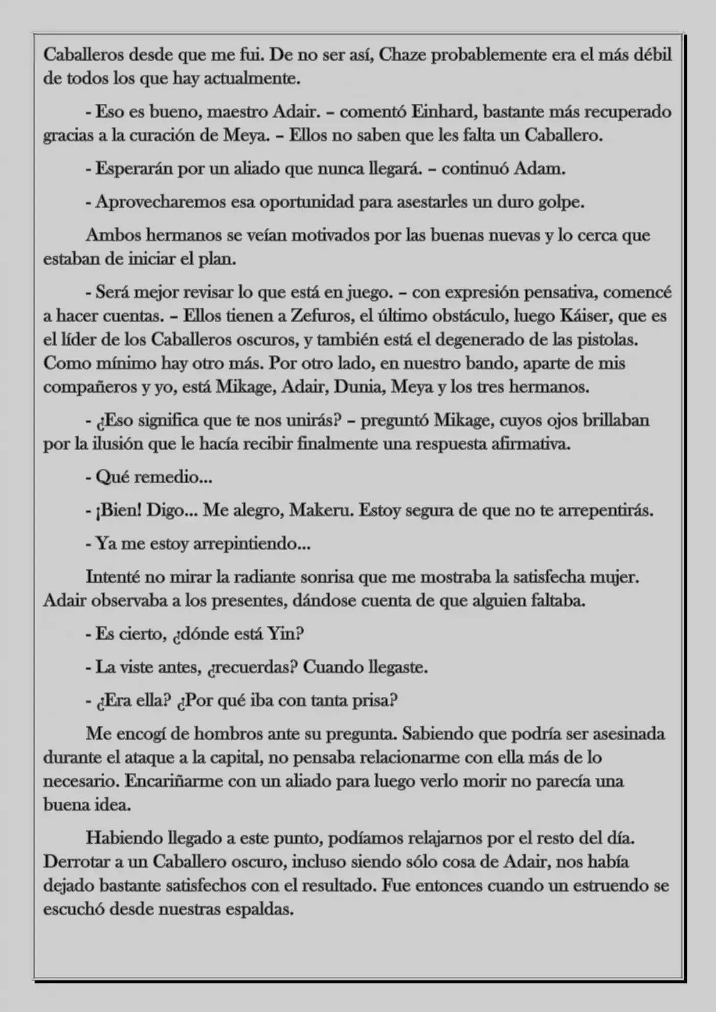 Monochrome Cross - Remade (Novela) - Capítulo 30 - Página 6 - LectorTMOo