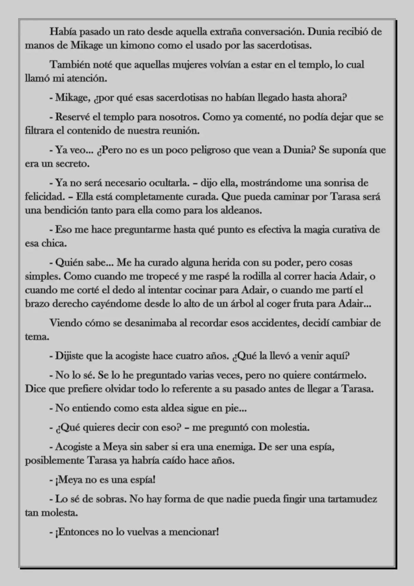 Monochrome Cross - Remade (Novela) - Capítulo 30 - Página 8 - LectorTMOo