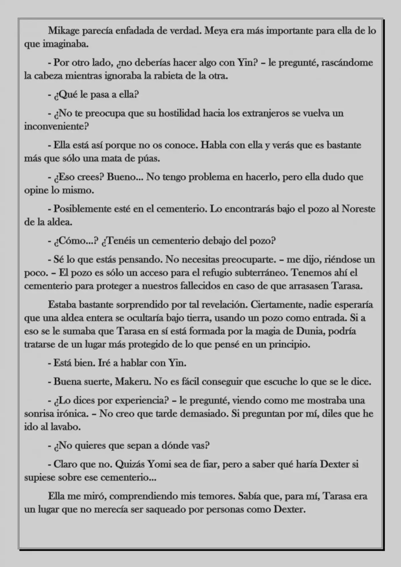 Monochrome Cross - Remade (Novela) - Capítulo 30 - Página 9 - LectorTMOo