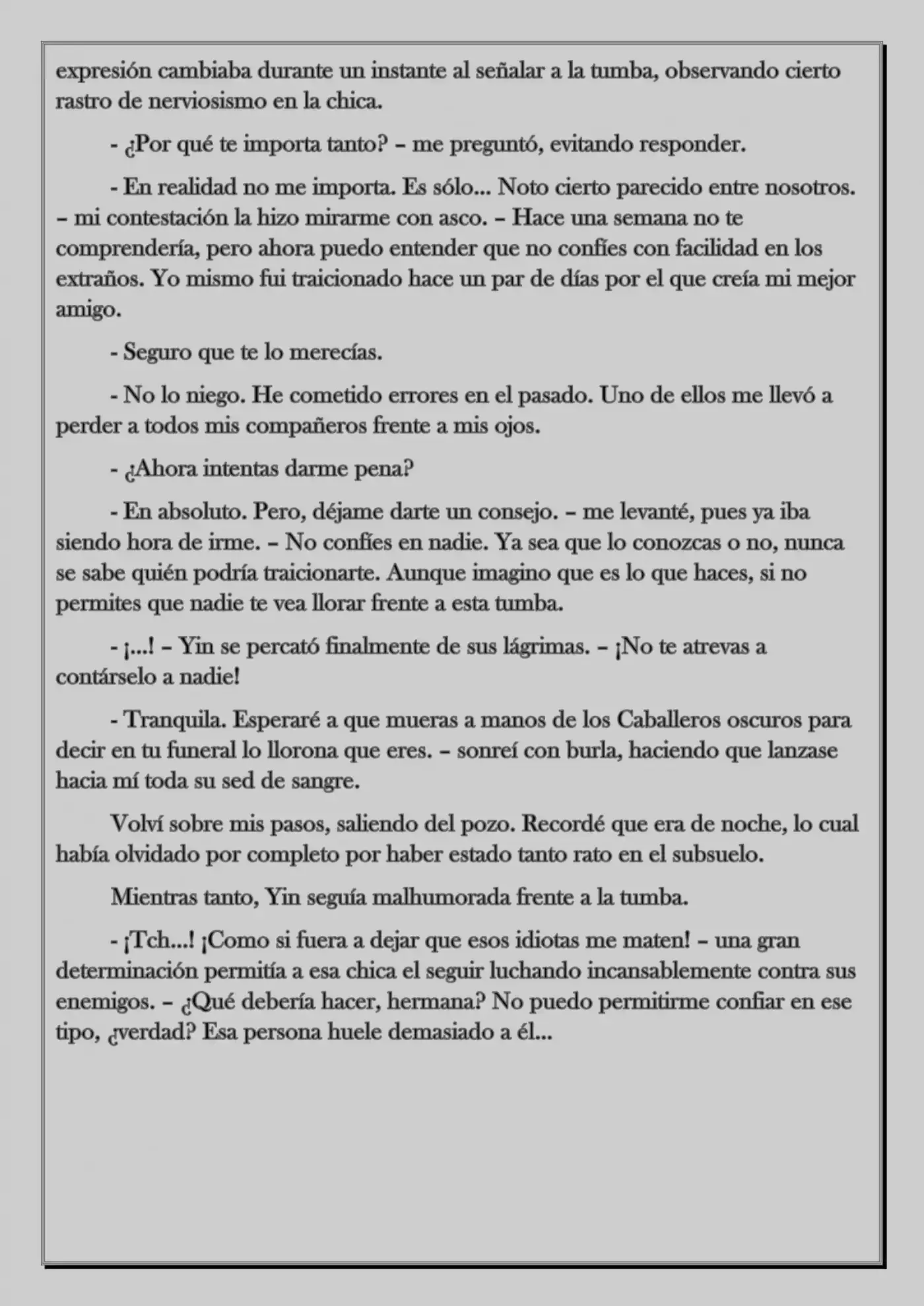 Monochrome Cross - Remade (Novela) - Capítulo 30 - Página 13 - LectorTMOo