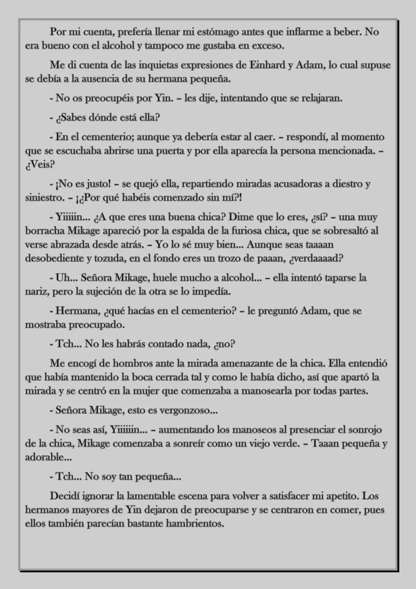 Monochrome Cross - Remade (Novela) - Capítulo 31 - Página 6 - LectorTMOo
