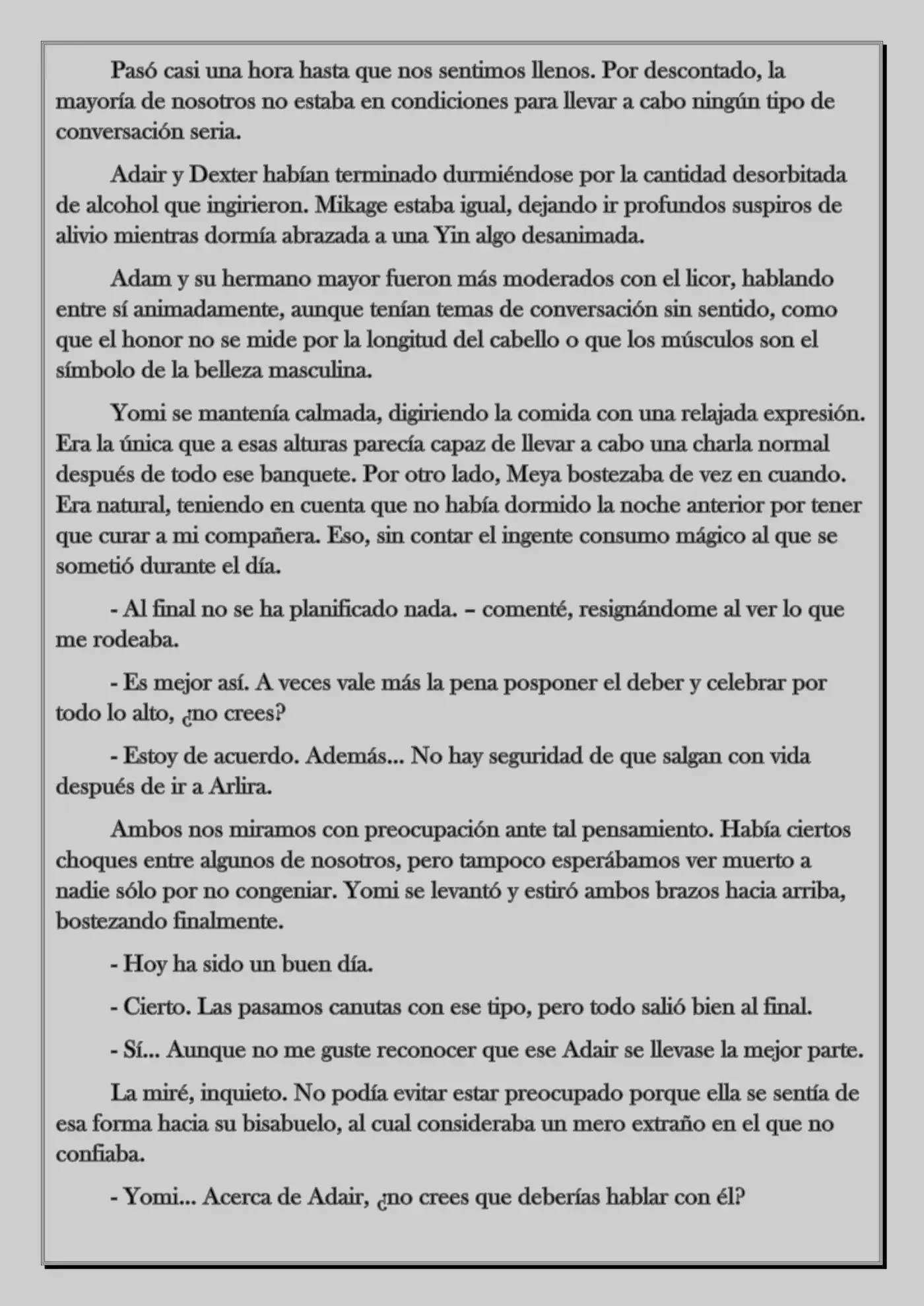 Monochrome Cross - Remade (Novela) - Capítulo 31 - Página 7 - LectorTMOo