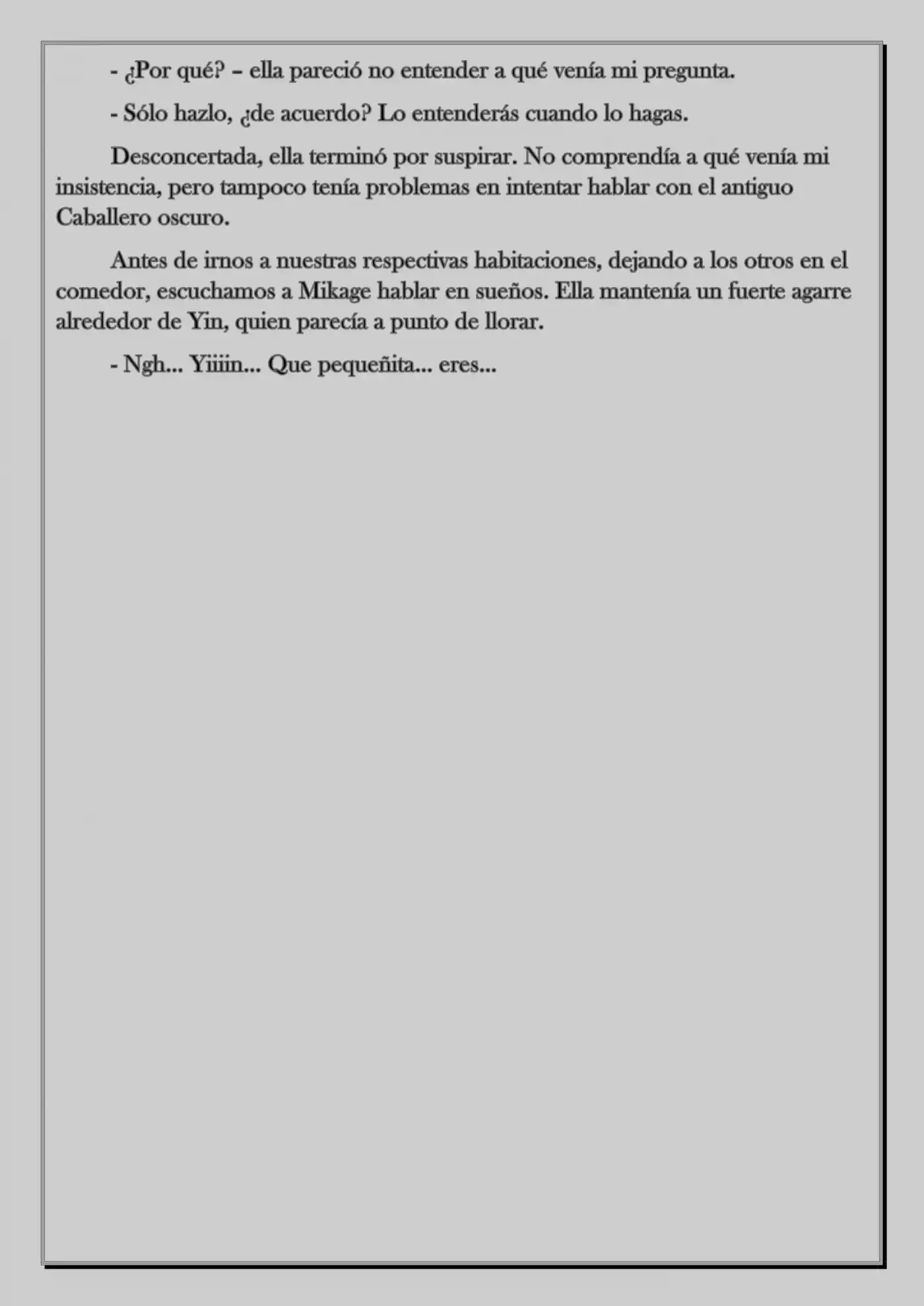 Monochrome Cross - Remade (Novela) - Capítulo 31 - Página 8 - LectorTMOo