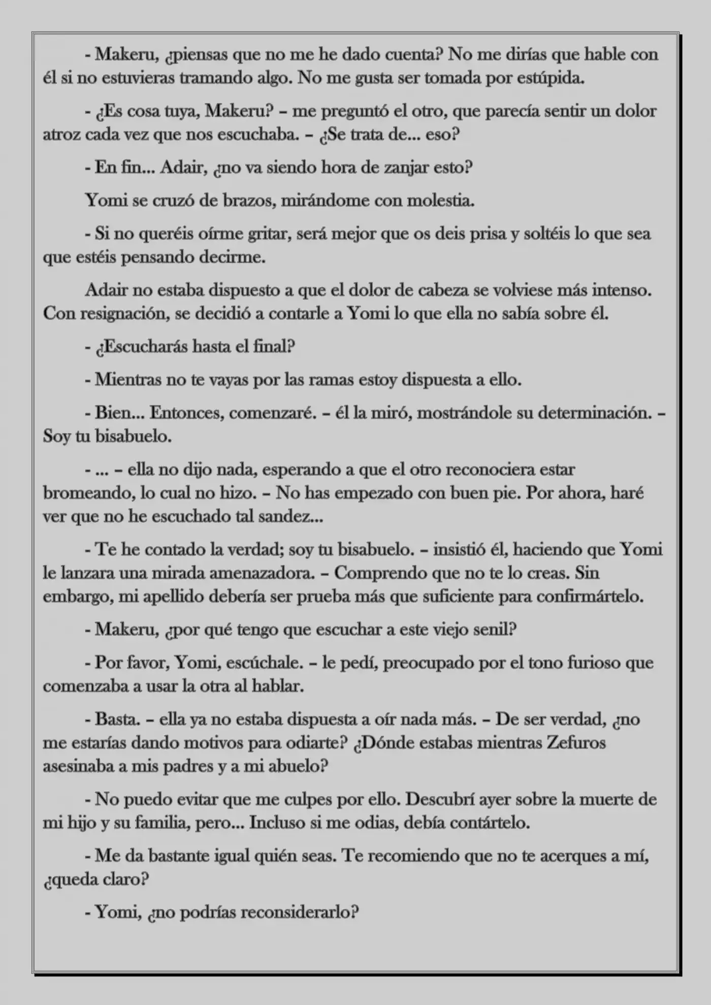 Monochrome Cross - Remade (Novela) - Capítulo 31 - Página 13 - LectorTMOo
