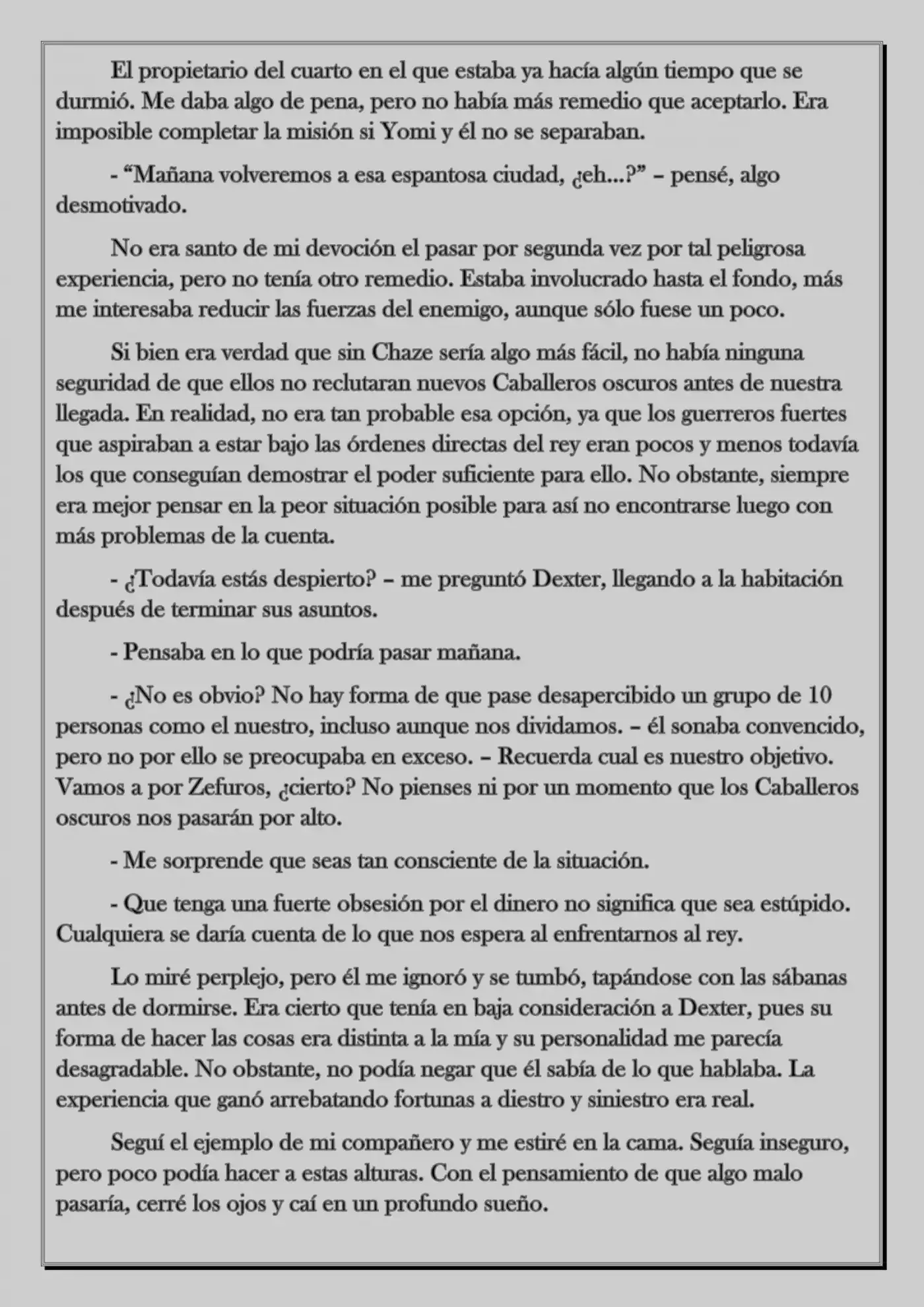 Monochrome Cross - Remade (Novela) - Capítulo 33 - Página 4 - LectorTMOo