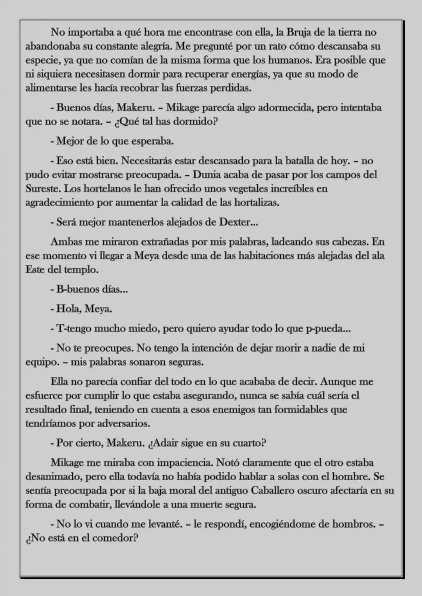 Monochrome Cross - Remade (Novela) - Capítulo 33 - Página 6 - LectorTMOo