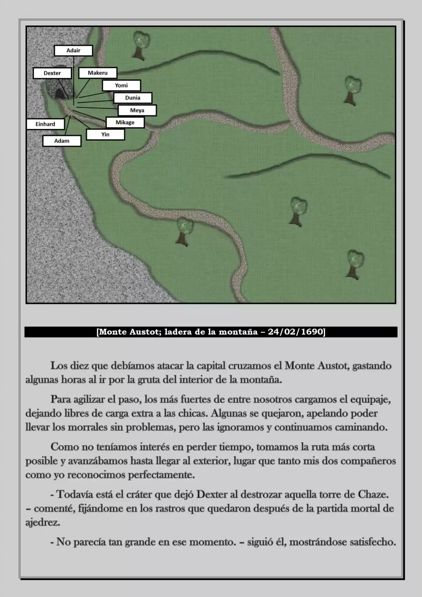 Monochrome Cross - Remade (Novela) - Capítulo 33 - Página 12 - LectorTMOo