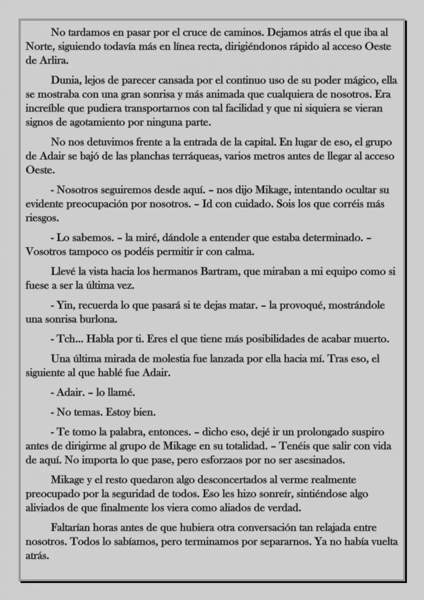 Monochrome Cross - Remade (Novela) - Capítulo 33 - Página 14 - LectorTMOo